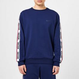 Moschino Logo Tape Crew Sweater