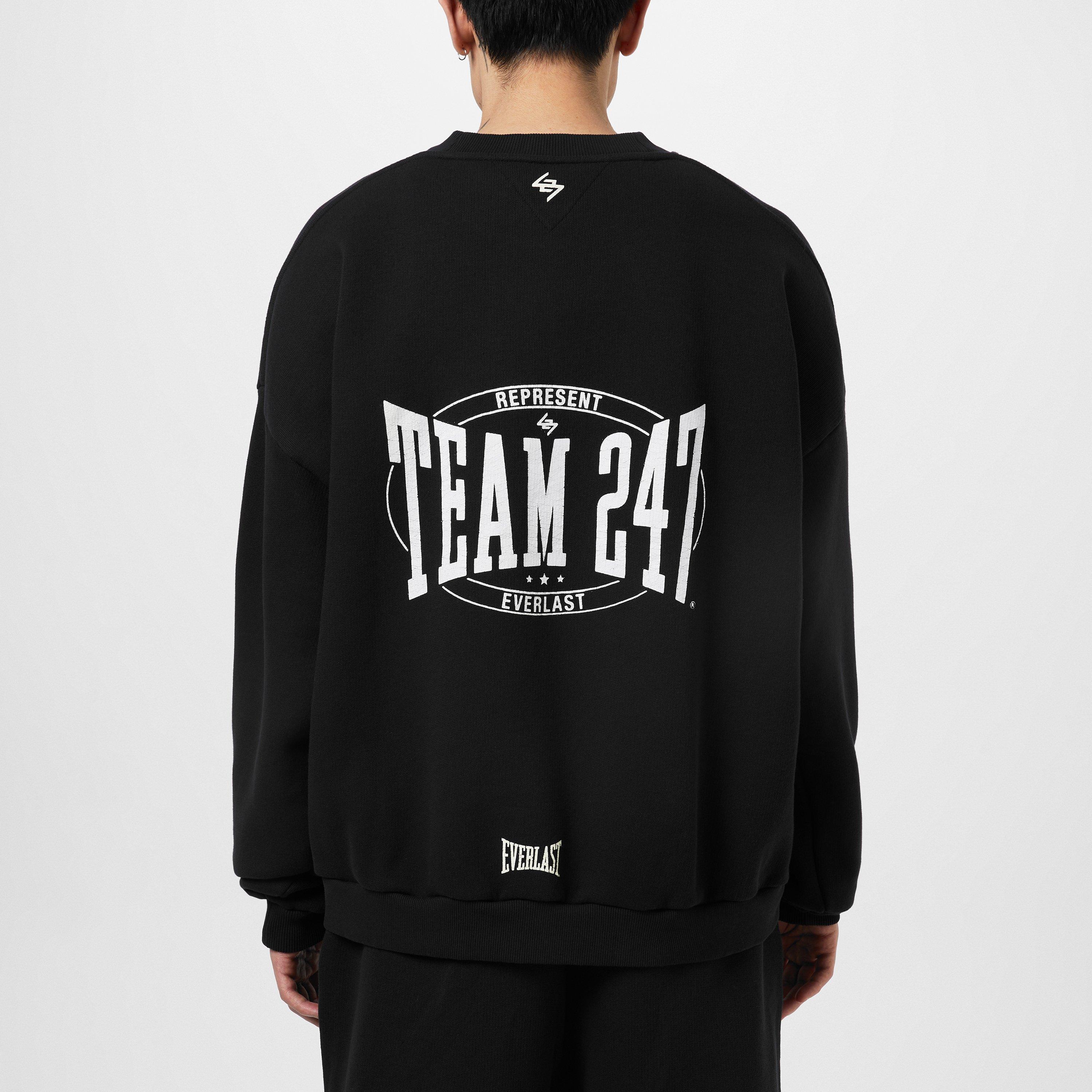 Off Black - Represent 247 - X Everlast Team 247 Performance Sweater - 3