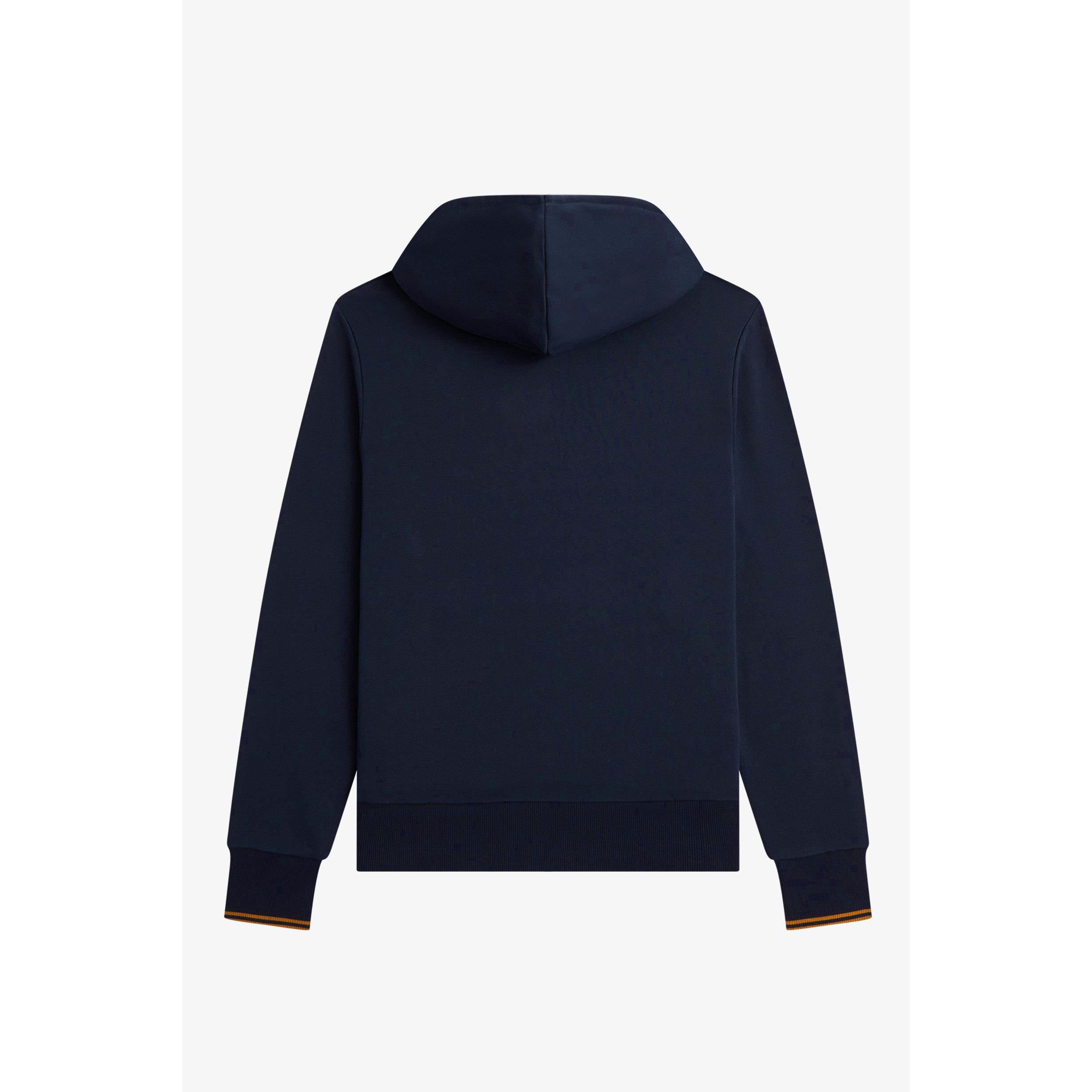 Navy R63 - Fred Perry - Men's Logo Hoodie - 2
