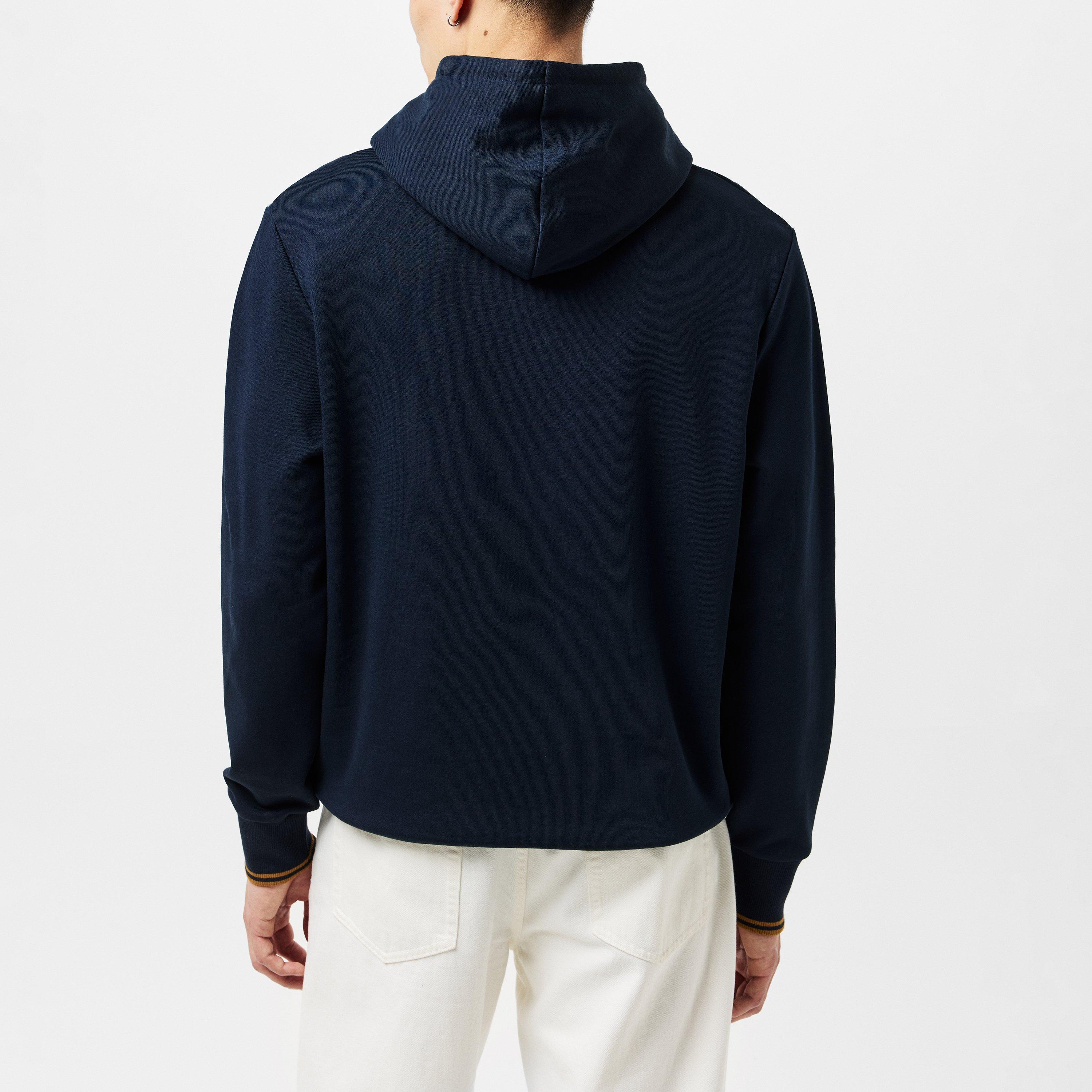 Navy R63 - Fred Perry - Men's Logo Hoodie - 4