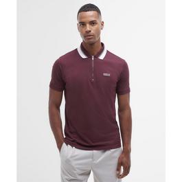 Barbour International Orton Tipped Short-Sleeved Polo Shirt