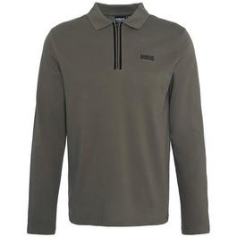 Barbour International Marshall Long-Sleeved Polo Shirt