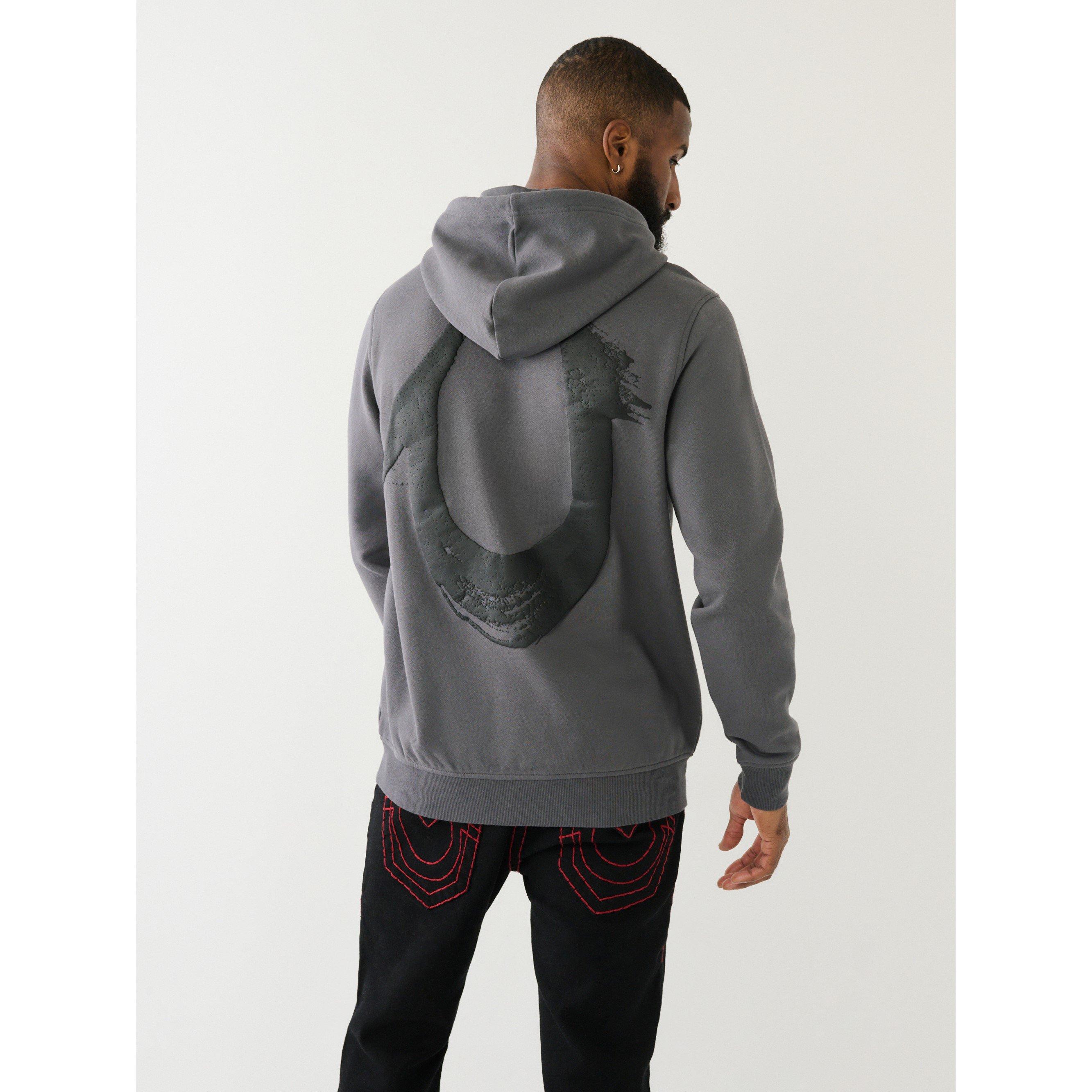 Eisentor - True Religion - Men's Over-the-Head Painted Logo Hoodie - 2