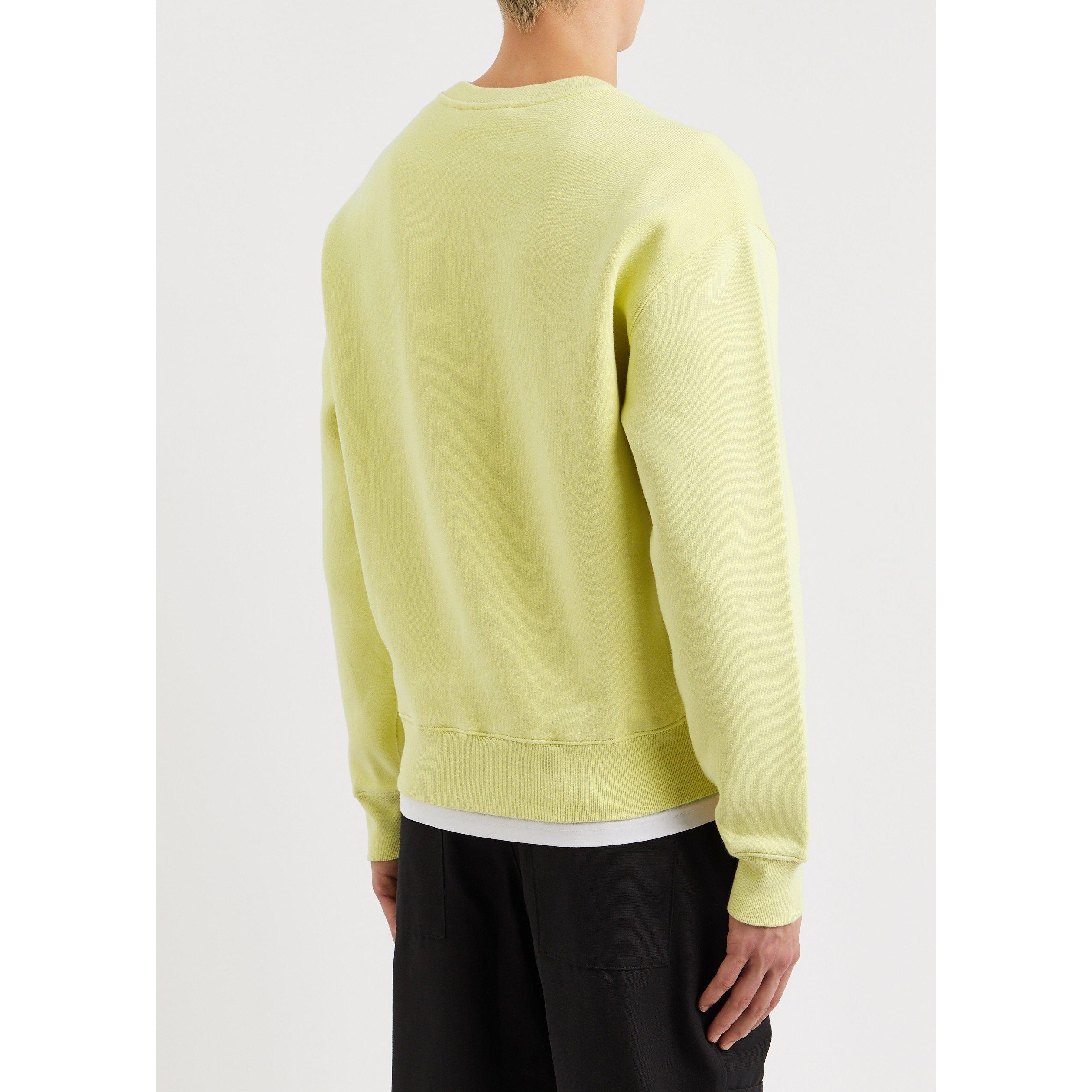 YELLOW - Maison Kitsune - MK HANDWRITING SWEATSHIRT - 3