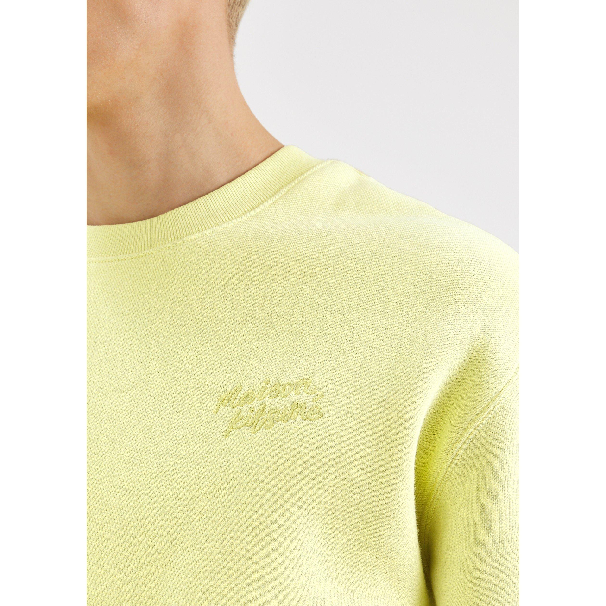 YELLOW - Maison Kitsune - MK HANDWRITING SWEATSHIRT - 4