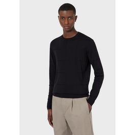 Emporio Armani Crew Neck Knit Jumper