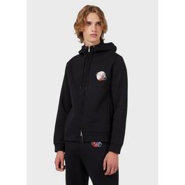 Emporio Armani Graphic Zip Hoodie