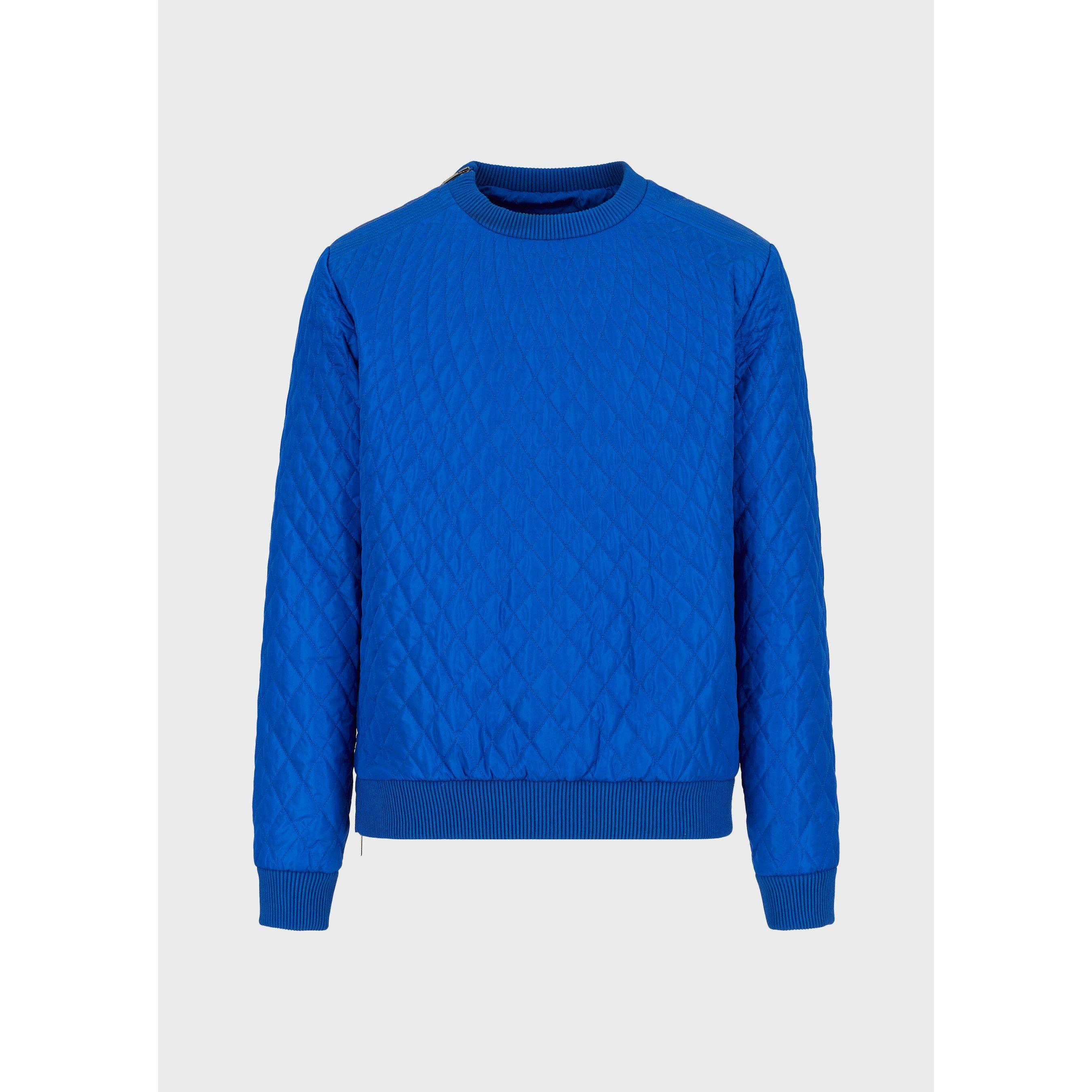 Royal Blue - Emporio Armani - Men's Crew Sweatshirt - 6