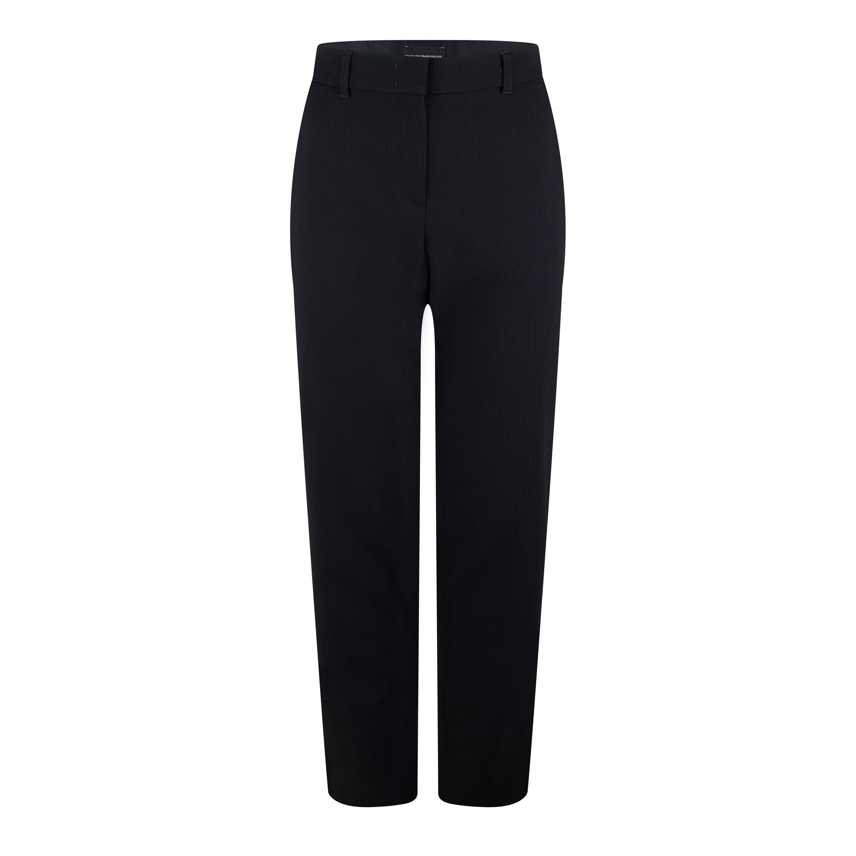 Emporio Armani Women's Straight Trousers - Coral Red - 8 (XS)