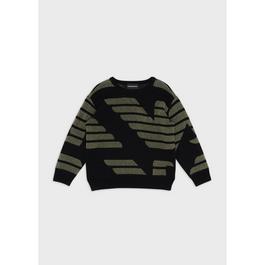 Emporio Armani L eagle knit Jn99