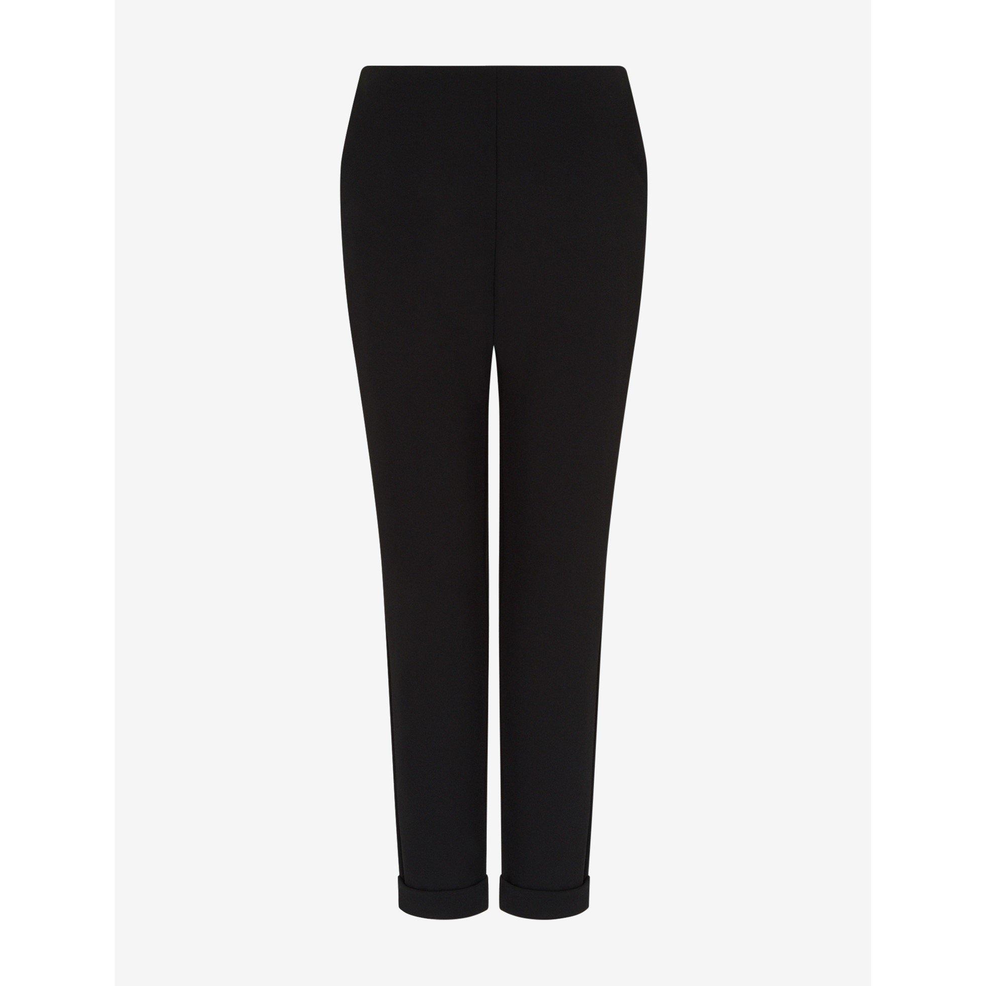 Black - Armani Exchange - Women's AX Classic Straight Leg Trouser - 4