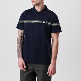 Burberry Ekd Stripe Polo Shirt