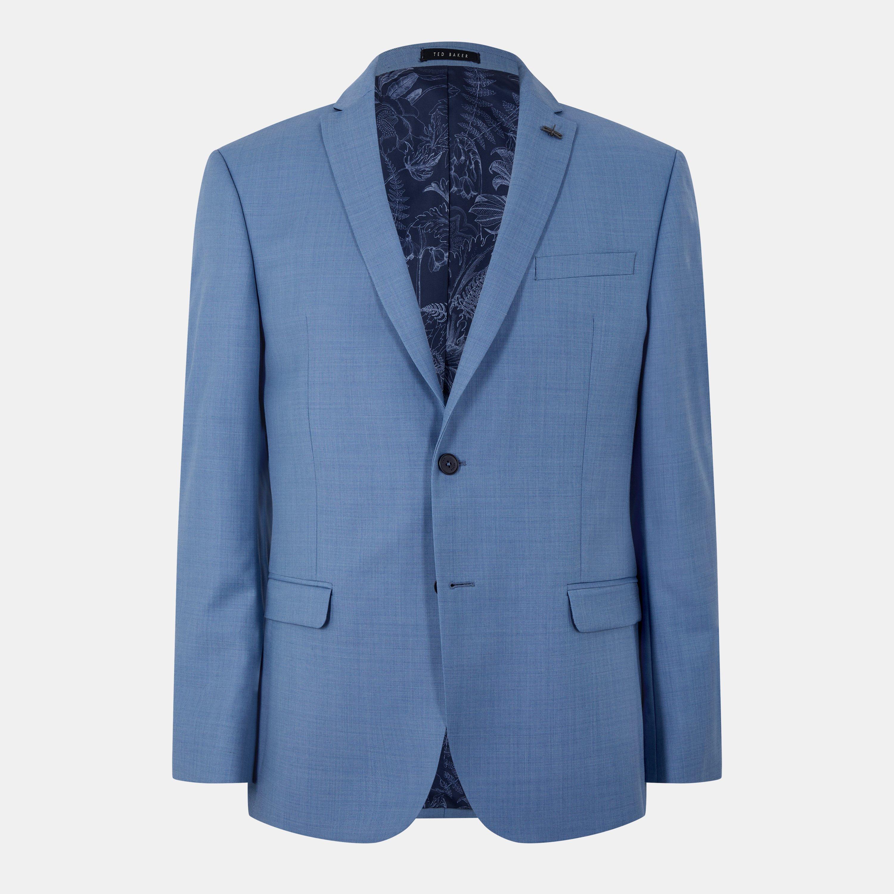 Requin Bleu en Peau de Requin - Ted Baker - Blake Airforce Blue Slim Jacket - 1