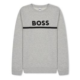 Boss Logo Crew Neck Sweatshirt Junior Boys