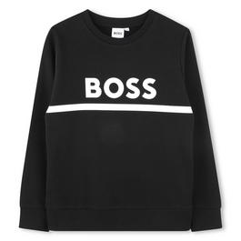 Boss Logo Crew Neck Sweatshirt Junior Boys