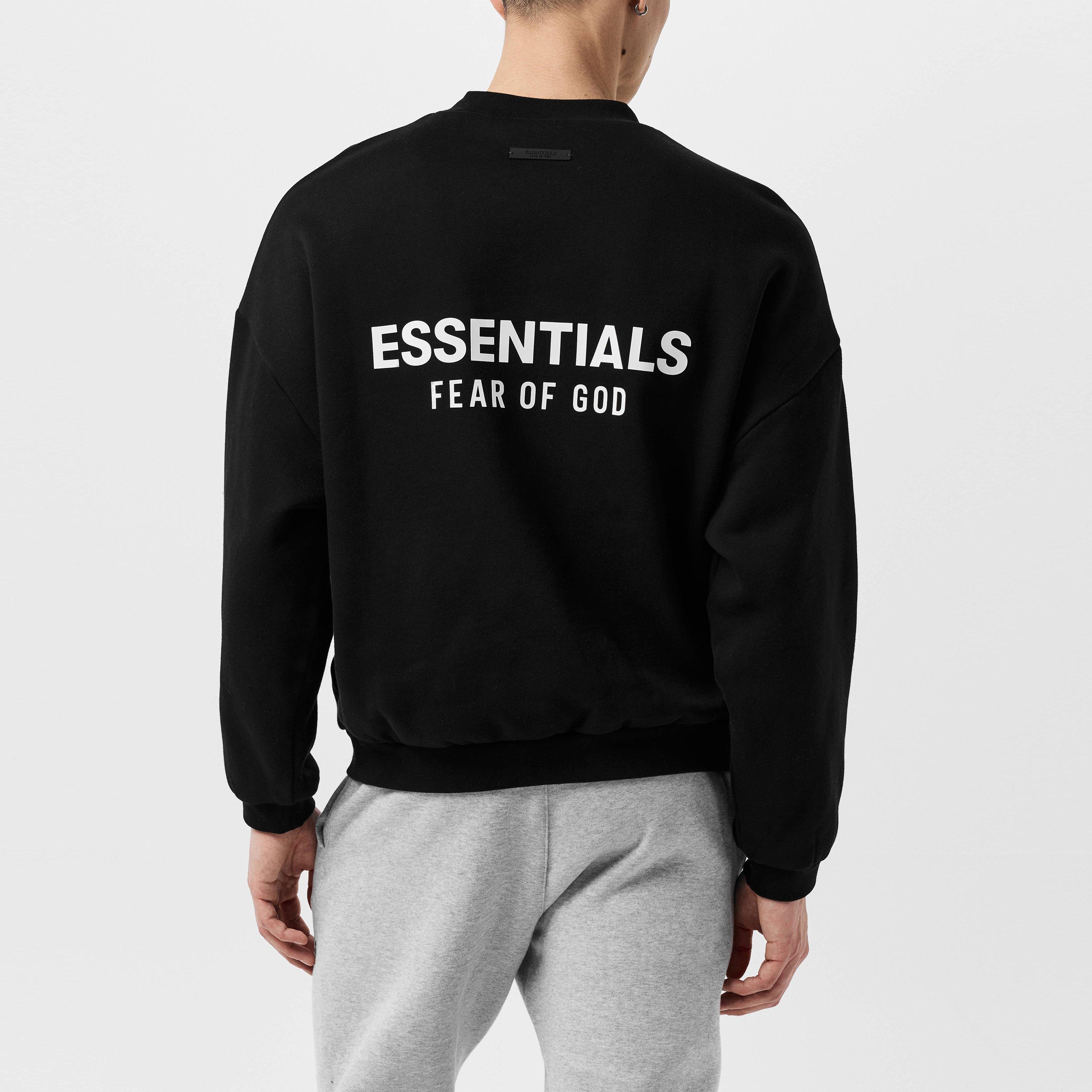 Fear Of God Essentials | Fleece Crew Neck Sweatshirt | Crew
