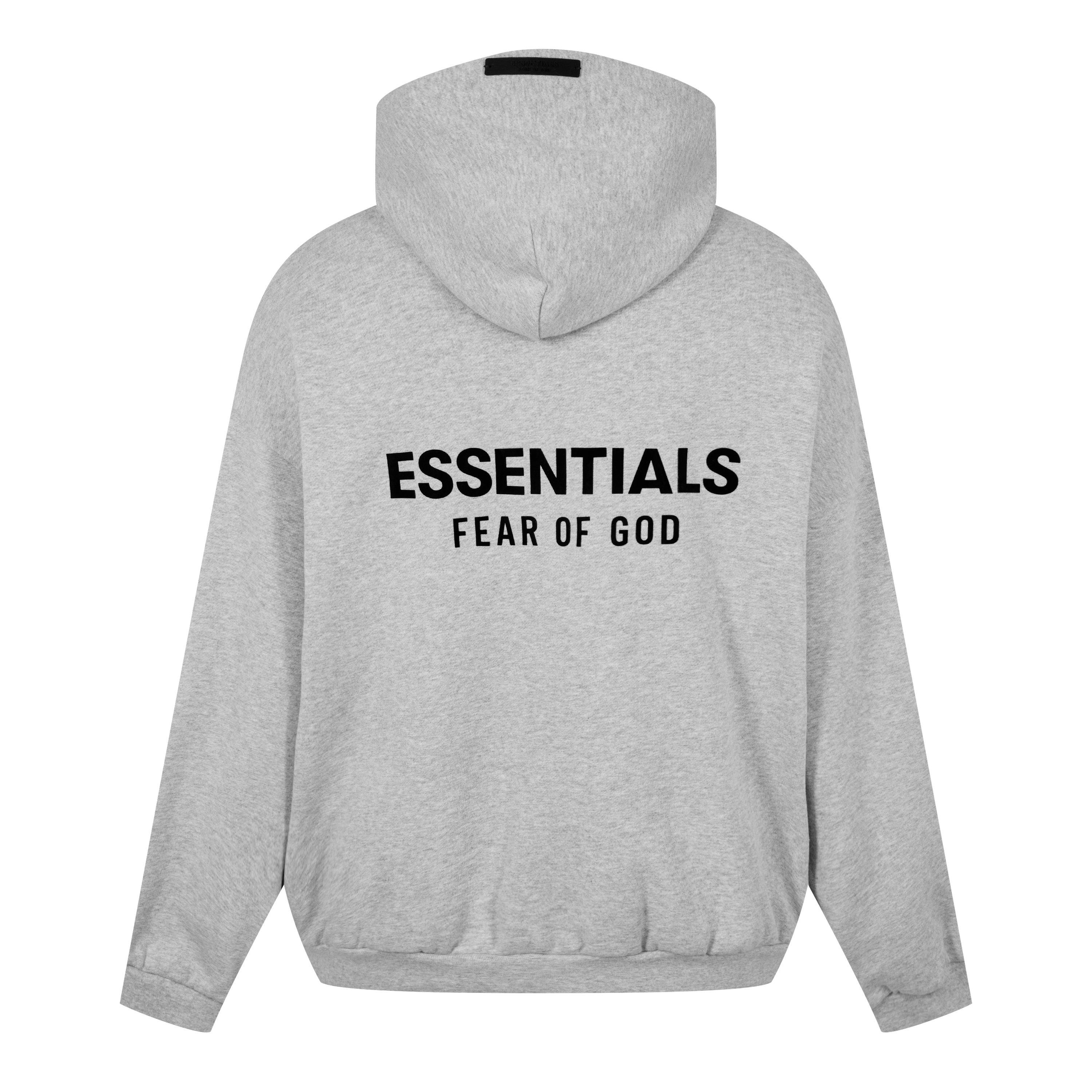 Fear Of God Essentials | Logo Over The Head Hoodie | OTH