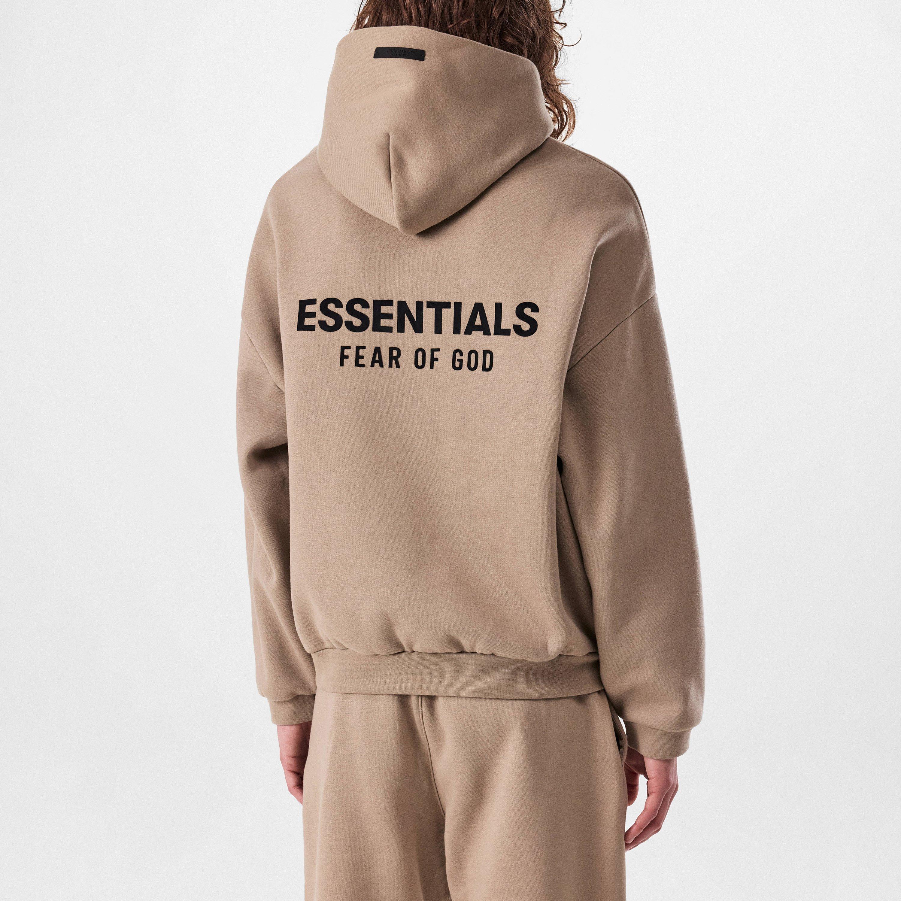 Fear Of God Essentials Logo Over The Head Hoodie OTH Hoodies