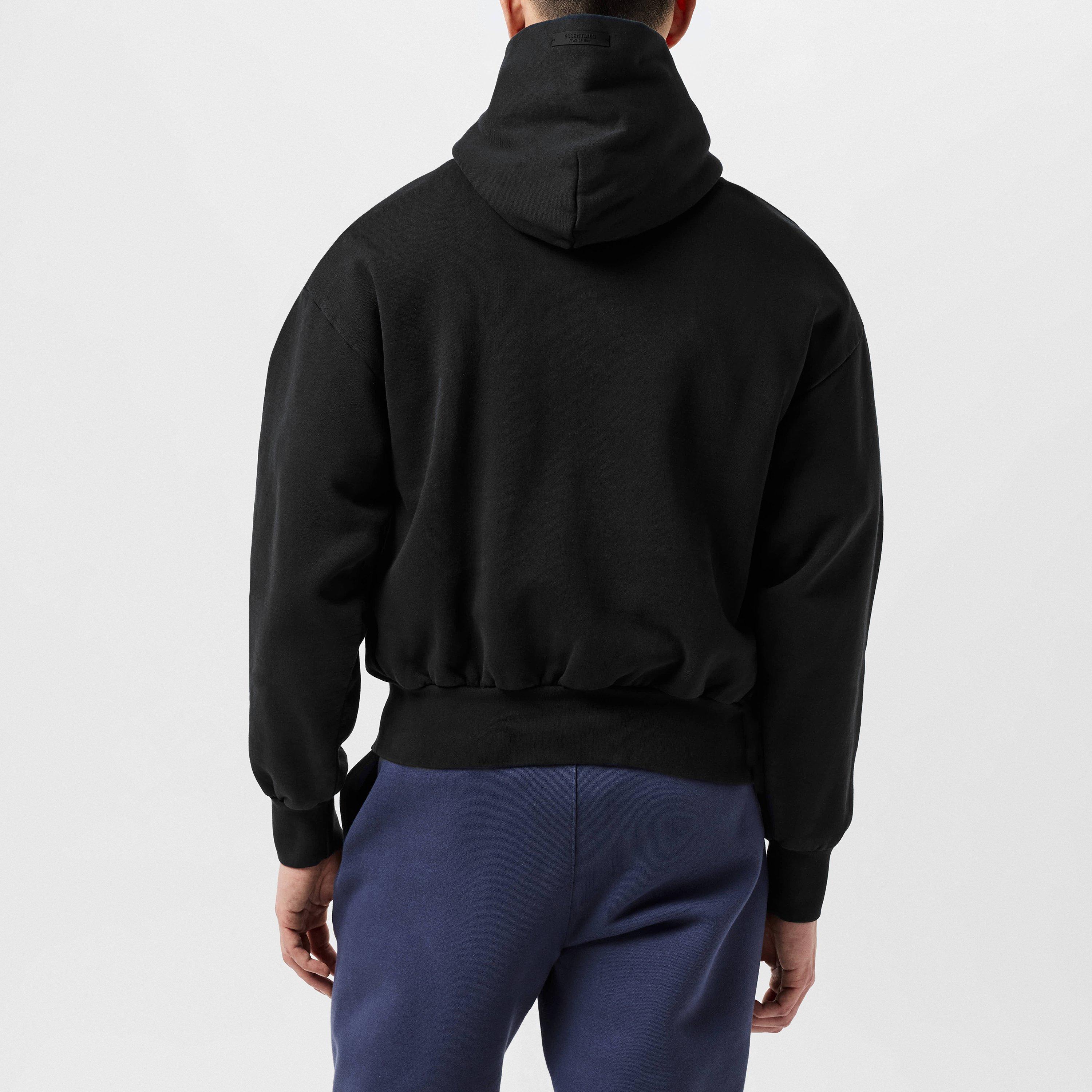 Black - Fear Of God Essentials - University Hoodie - 4