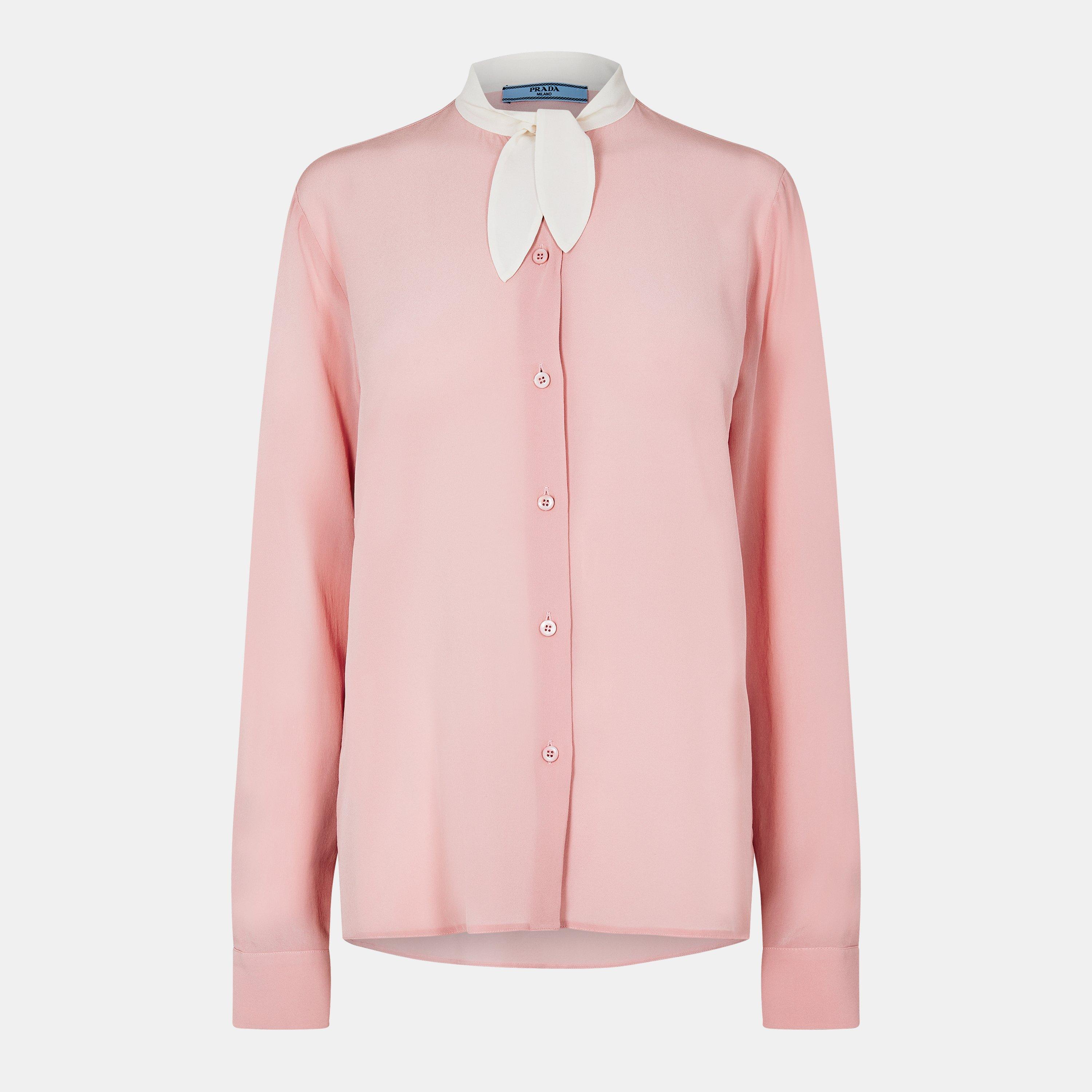 ALABASTRO - Prada - Neck Tie Blouse - 1