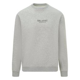 Blank Essentials Blank Contrast Puff Print Sweatshirt