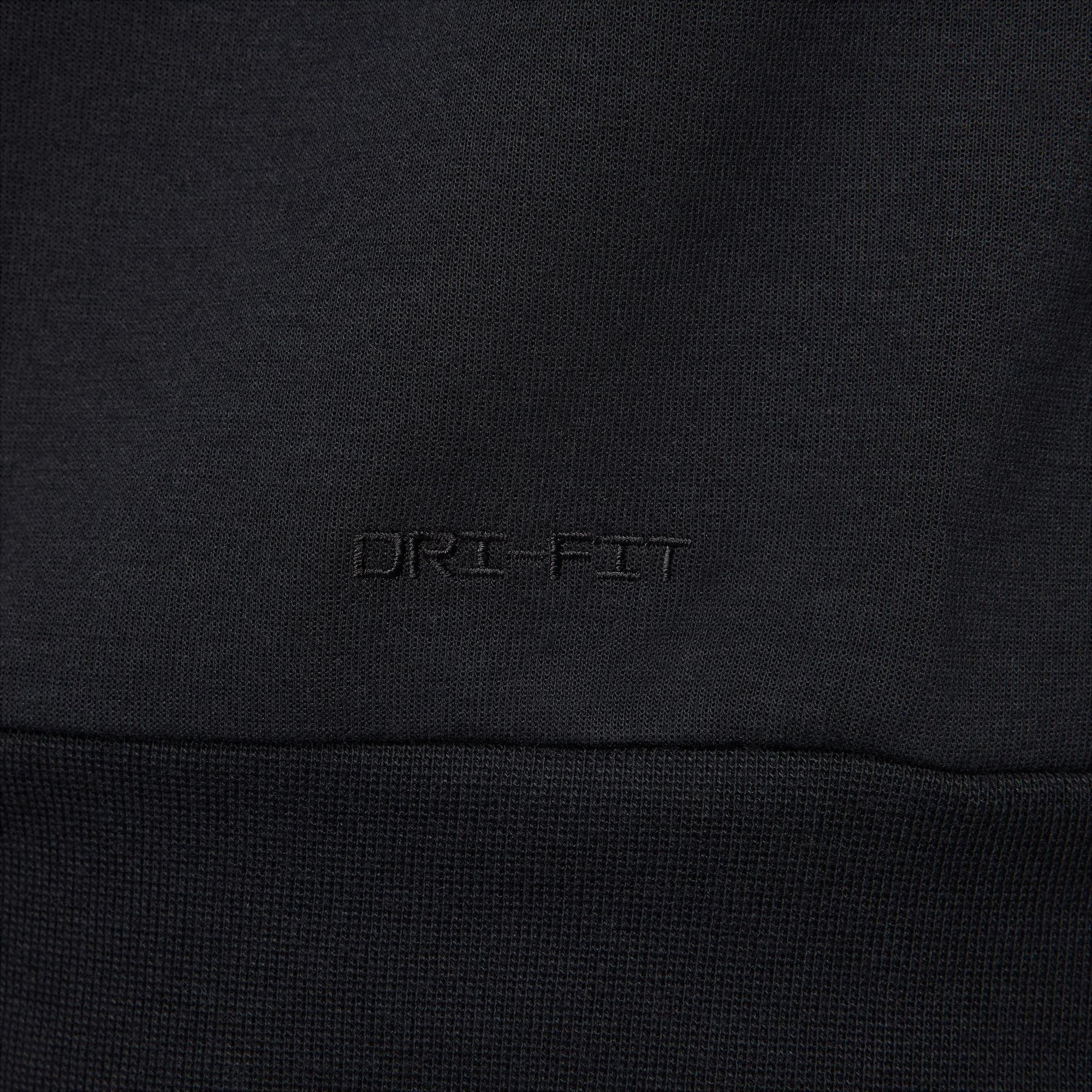 Black/Black - Nike - Dri-Fit Uv Performance Hoodie - 4