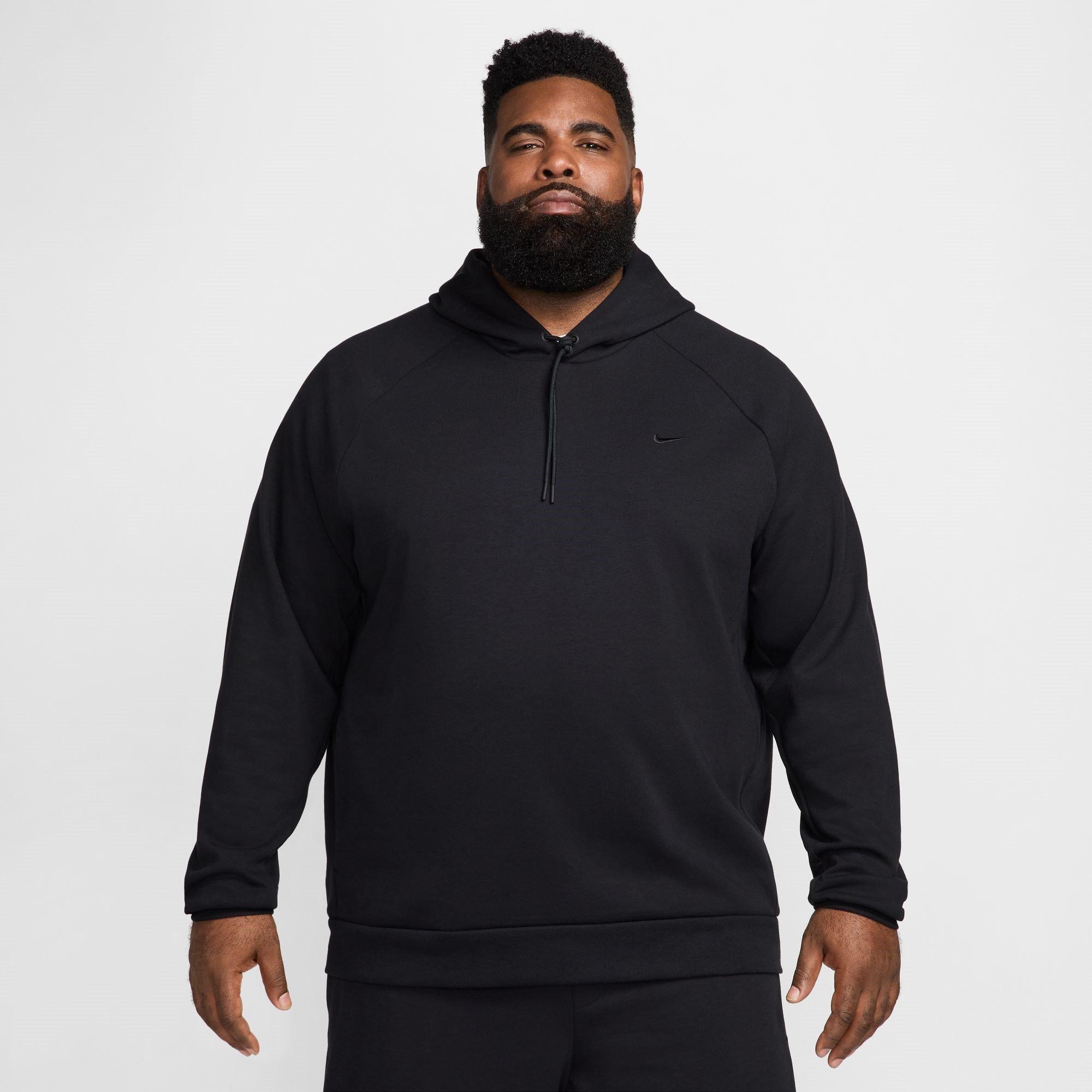 Black/Black - Nike - Dri-Fit Uv Performance Hoodie - 8