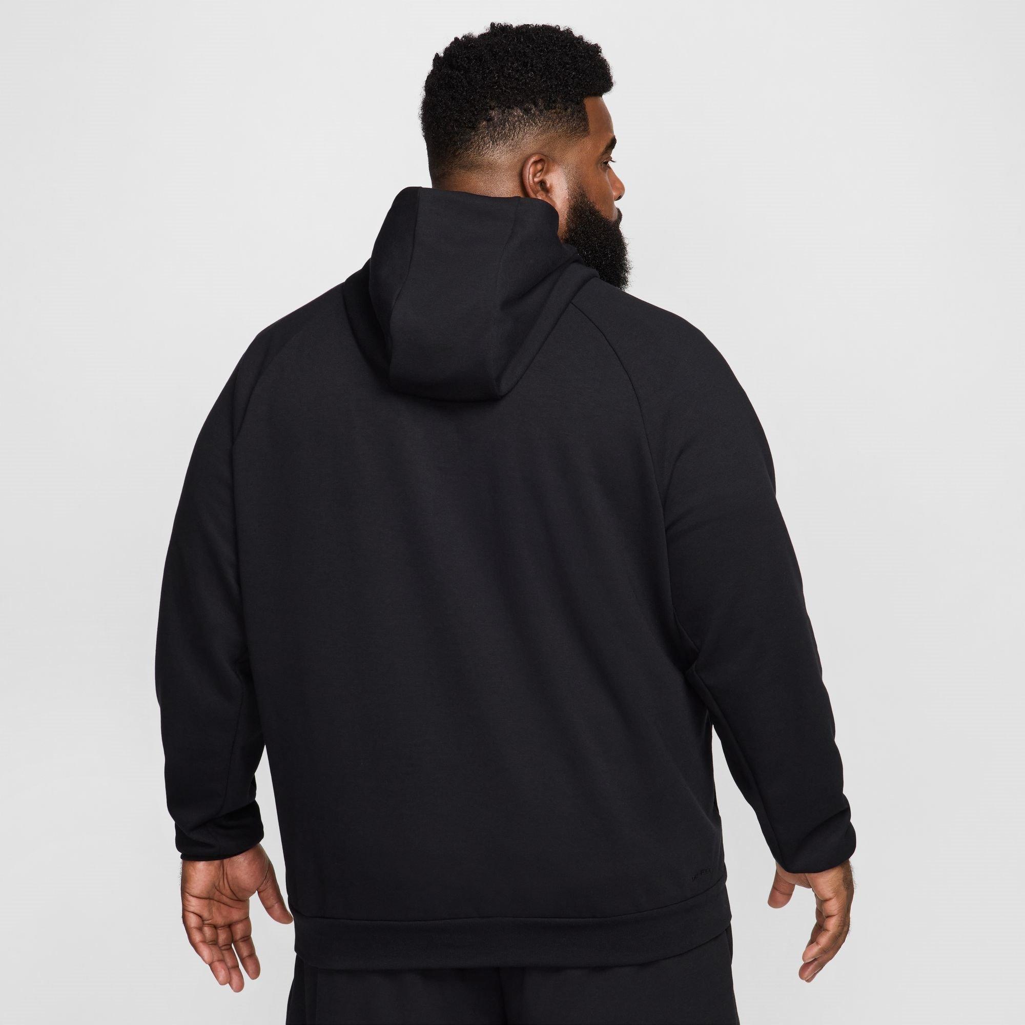 Black/Black - Nike - Dri-Fit Uv Performance Hoodie - 9