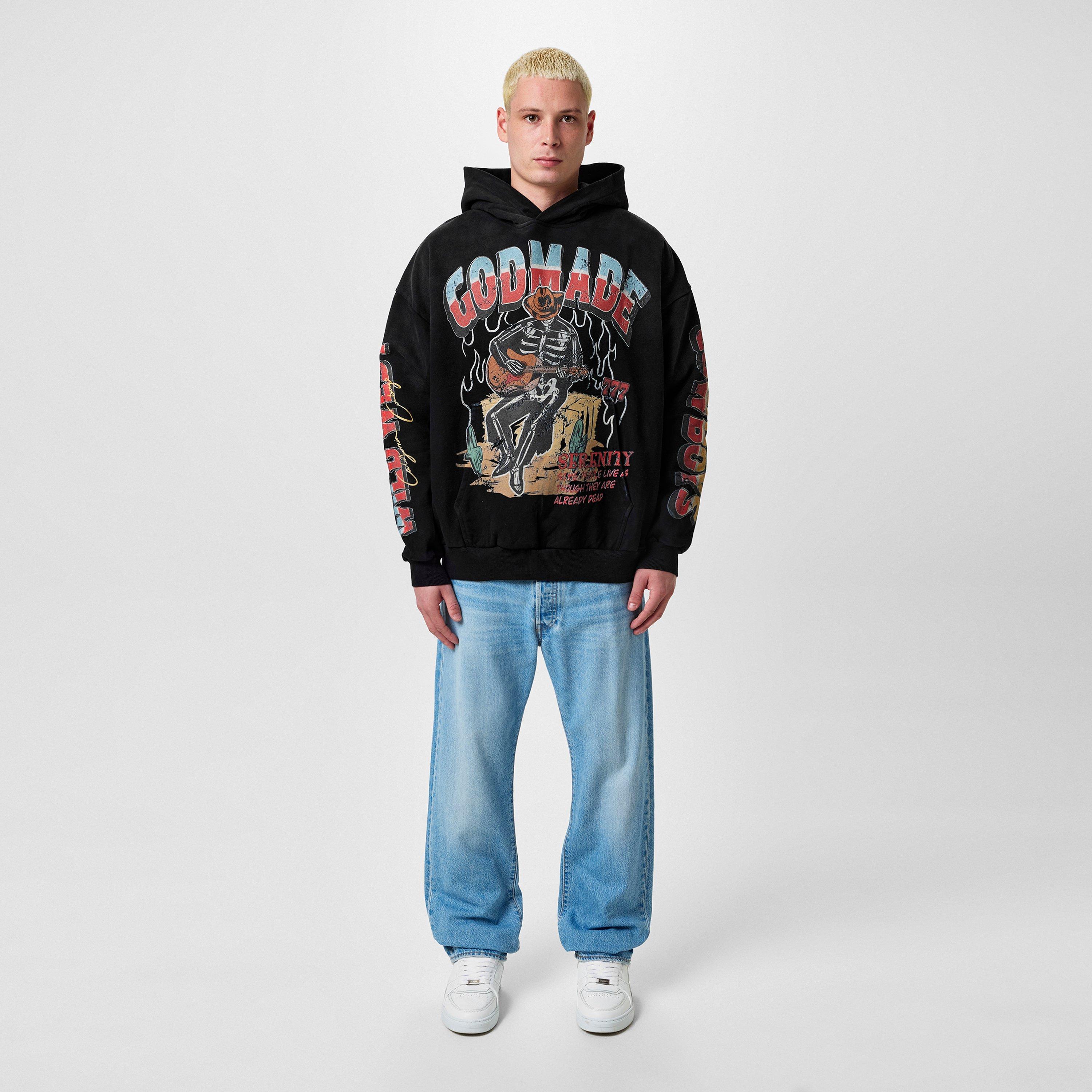 Black - God Made - Serenity Hoodie - 4