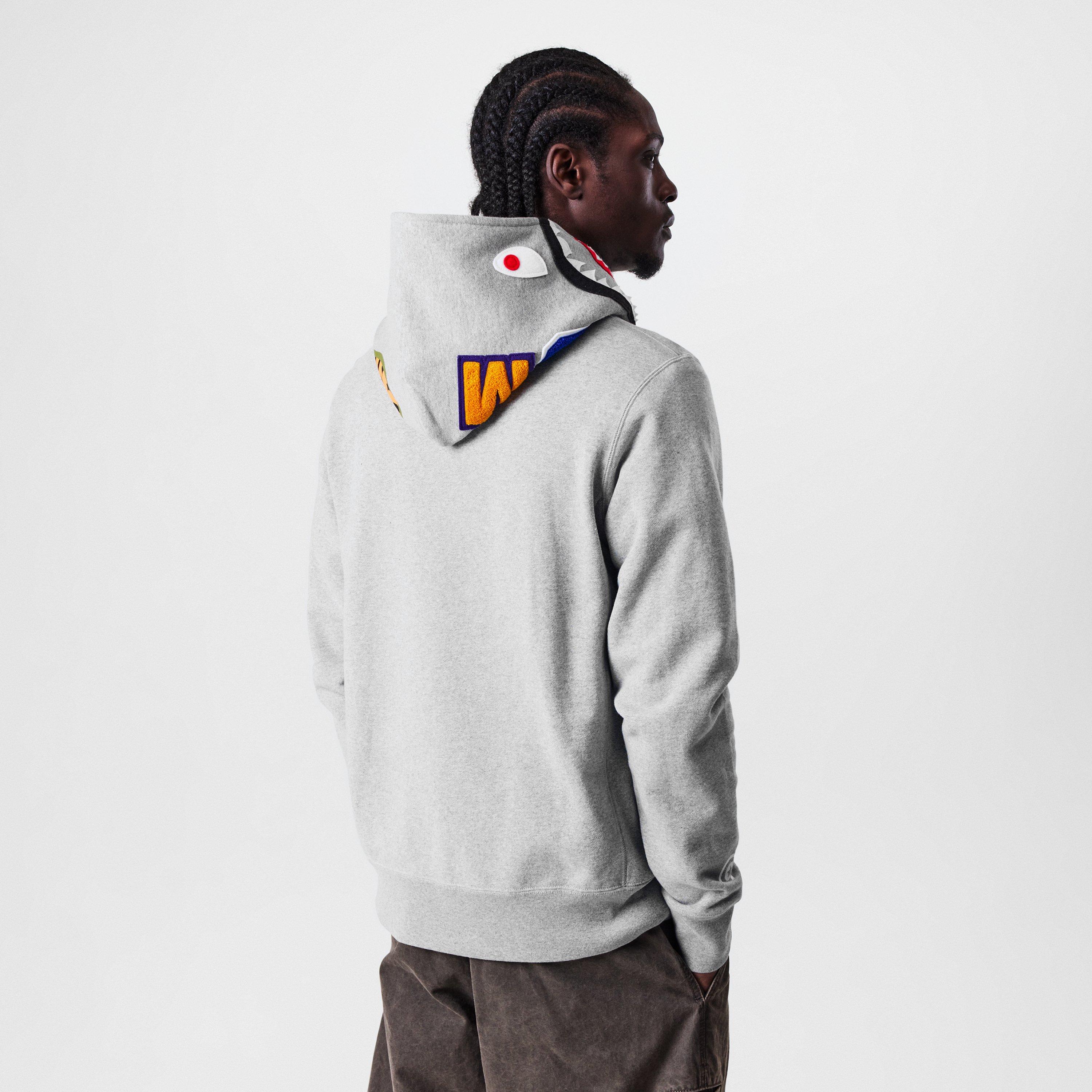 トップス A BATHING APE SHARK PULLOVER HOODIE A BATHING APE® Shark Pullover Hoodie | Bape official website