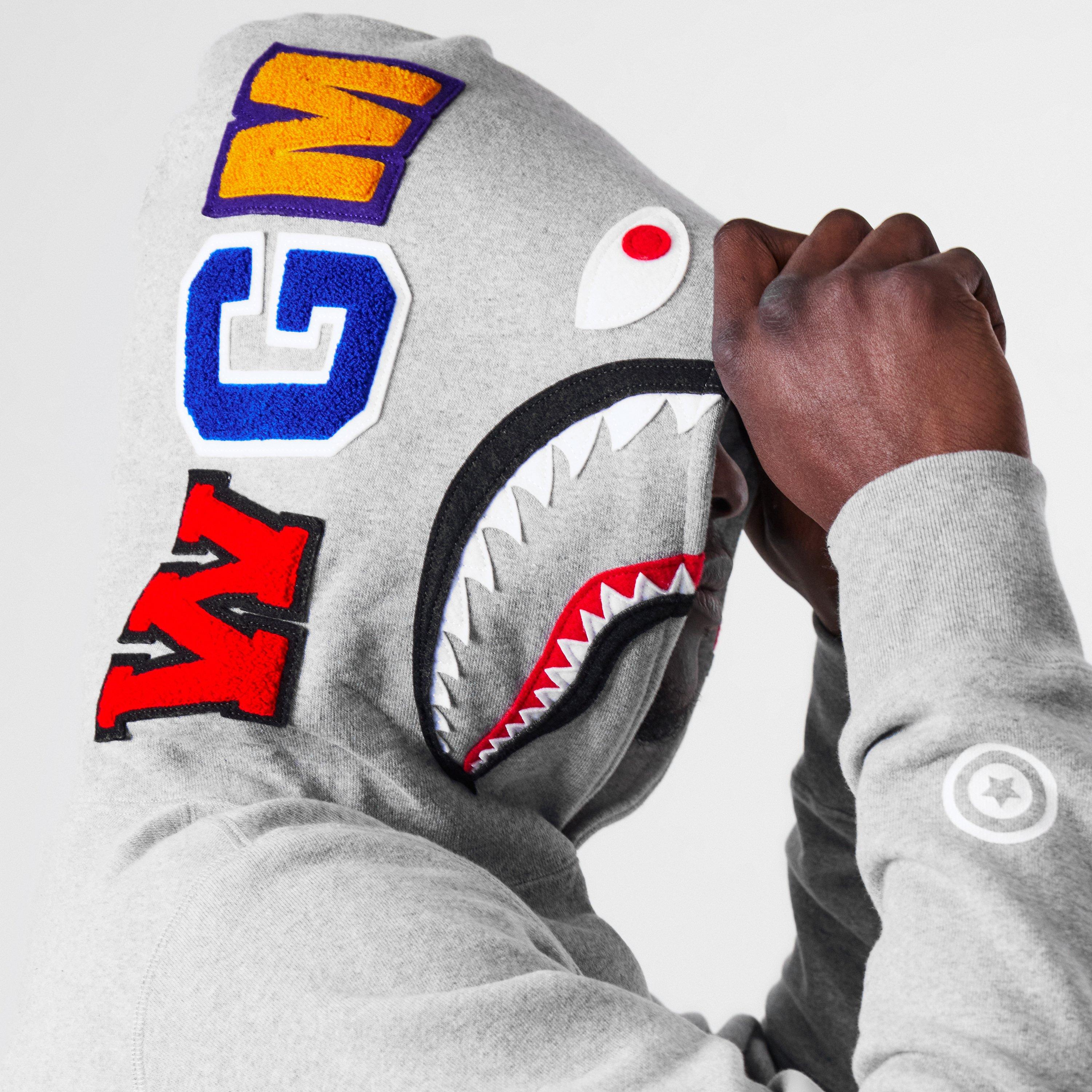 Bape | Shark Over The Head Hoodie | OTH Hoodies | Cruise Fashion