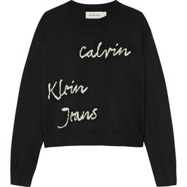 Calvin Klein Jeans HANDWRITING LOGO SWEATER