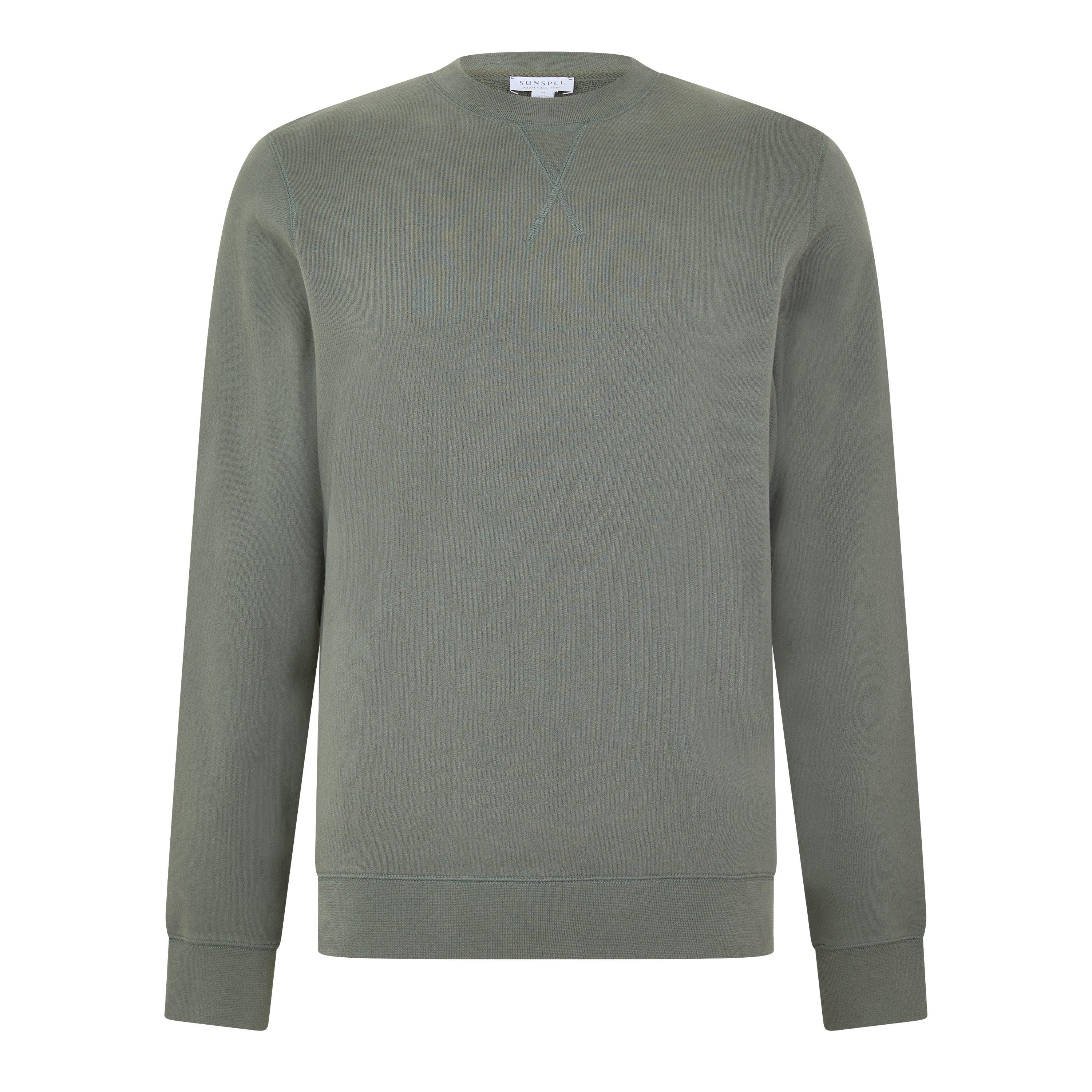 KHAKI - Sunspel - SUNS SWEAT KHAKI09 - 1