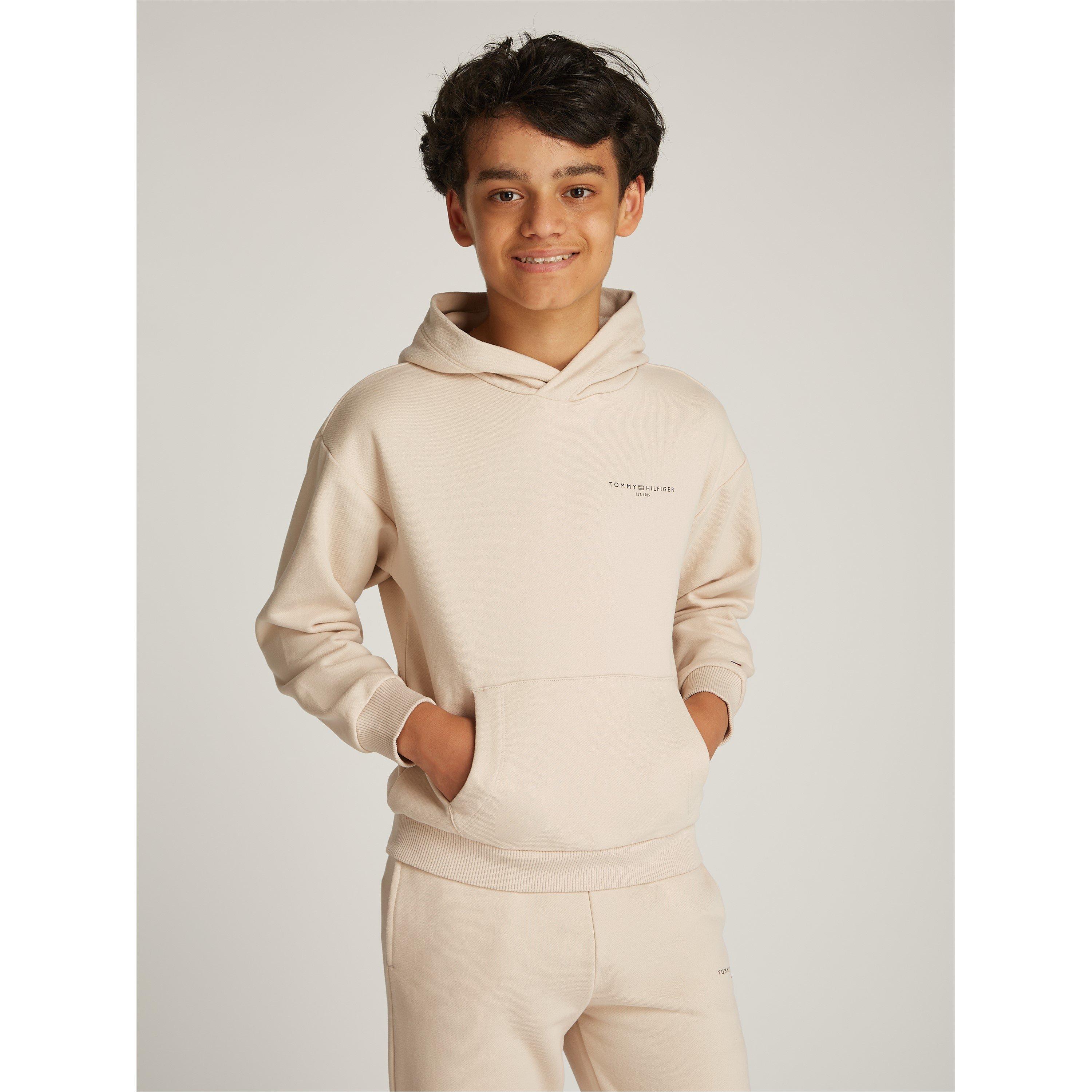 Beige ACI - Tommy Hilfiger - 1985 Mini Corp Logo Hoodie Juniors - 2