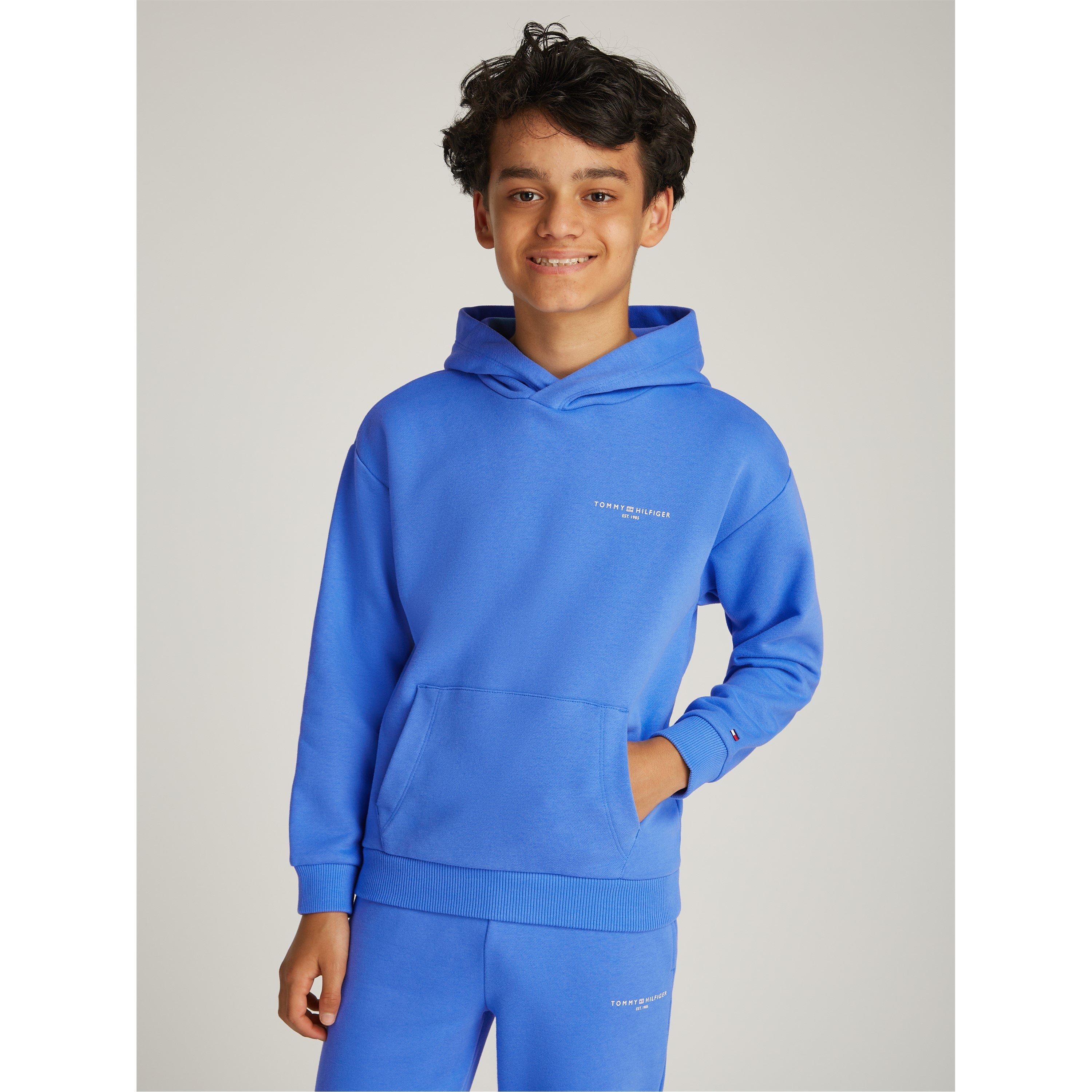 Blue C30 - Tommy Hilfiger - 1985 Mini Corp Logo Hoodie Juniors - 1