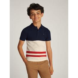 Tommy Hilfiger CLR BLOCK MONOTYPE REG POLO SS