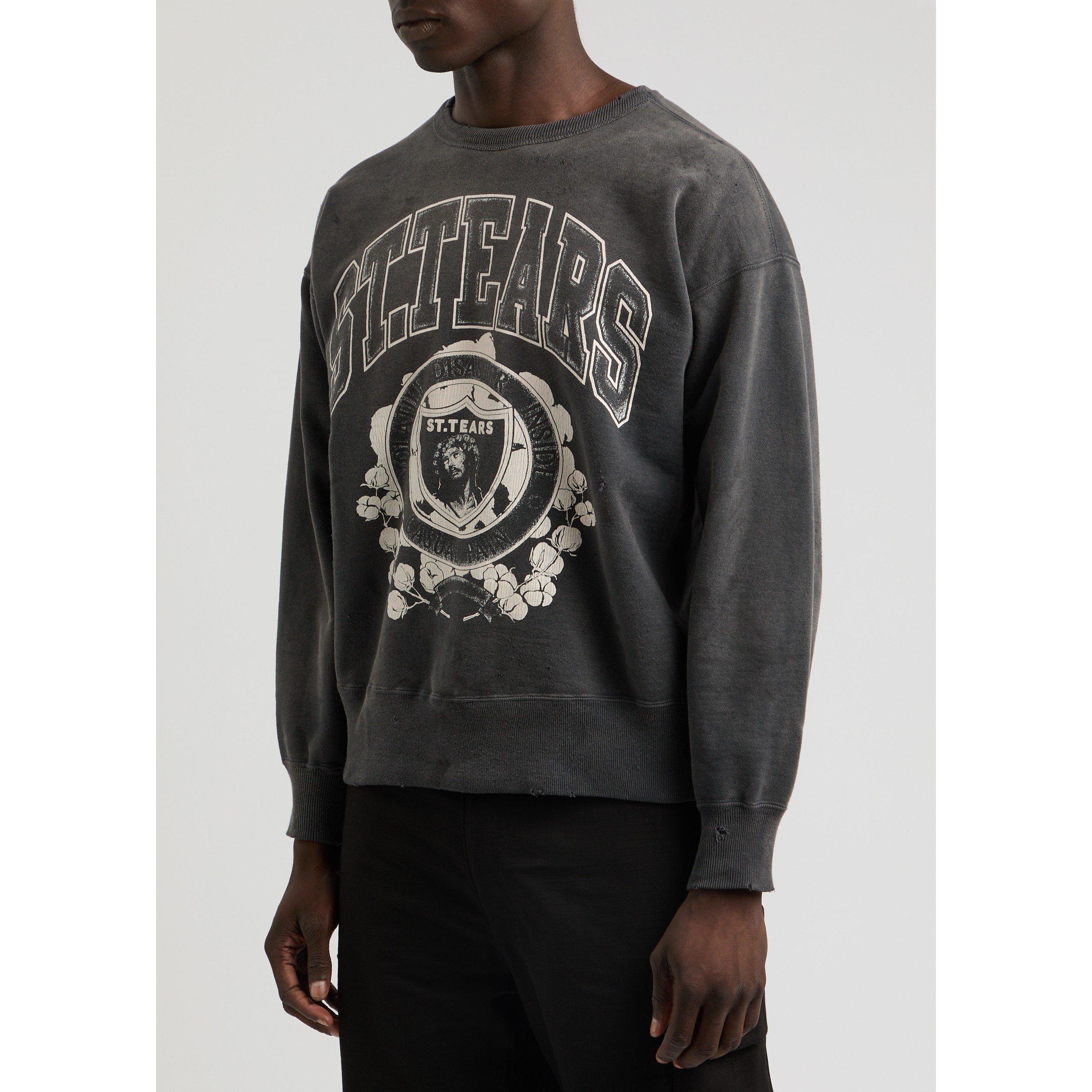 BLACK - SAINT MXXXXXX - SM X DENIM TEARS ST TEARS CREW - 2