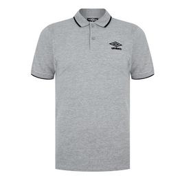 Umbro Logo Short Sleeve Polo Shirt Unisex Adults