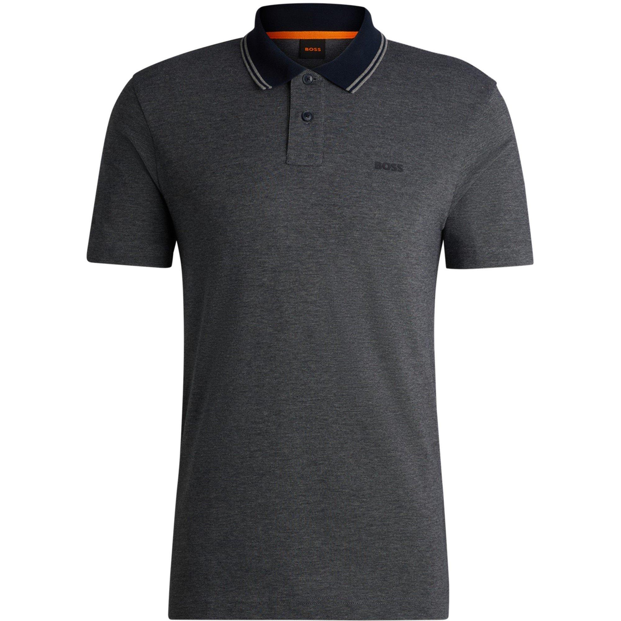 Boss Men's Peoxfordnew Short-Sleeve Polo Shirt - Dark Blue 404 - Size 2XL
