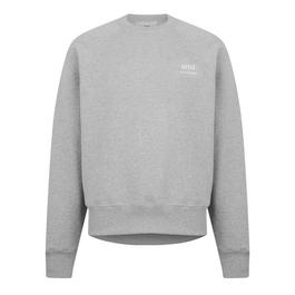 Ami Paris Logo Print Sweatshirt