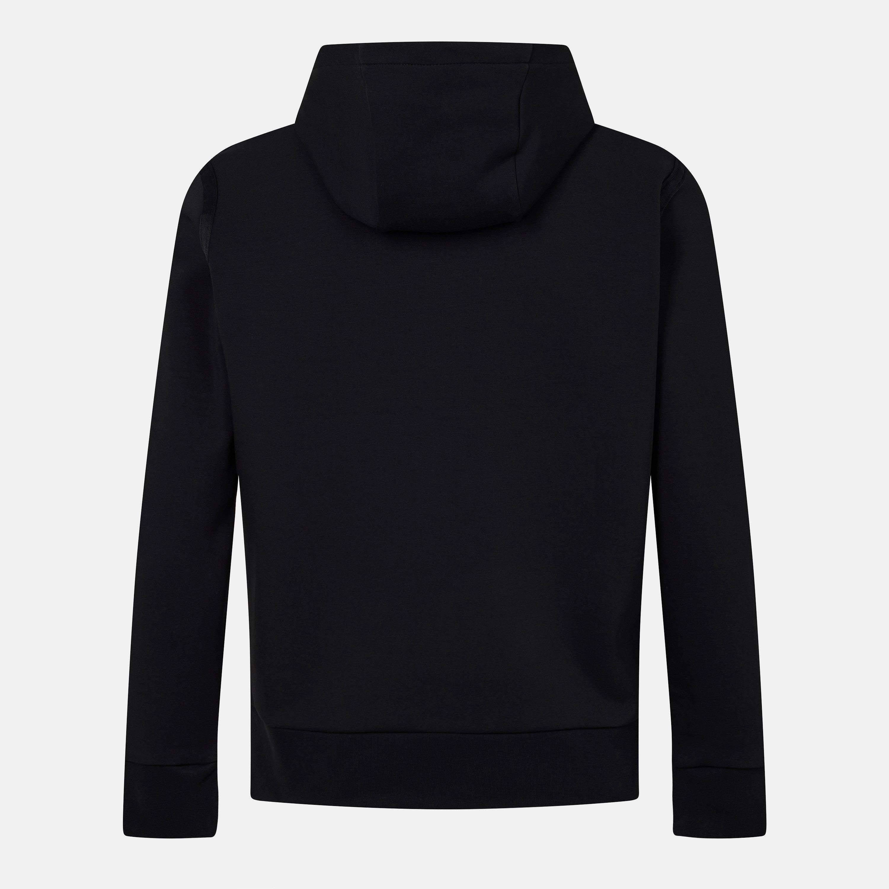 Black - Boss - Men's Saggy Tape X Zip-up Hoodie - 2
