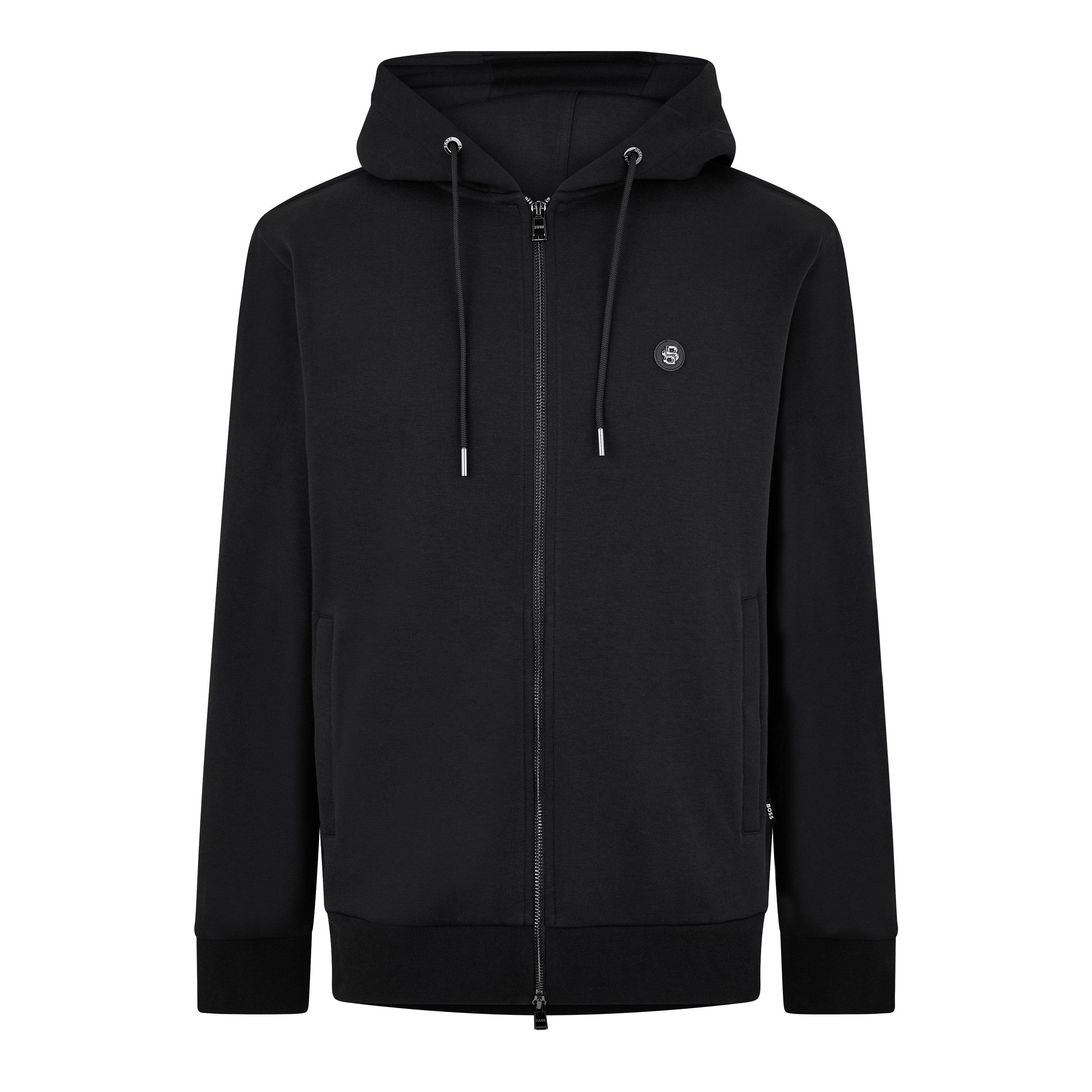 Black 001 - Boss - Men's HBB CSpence Zip Hoodie - 1