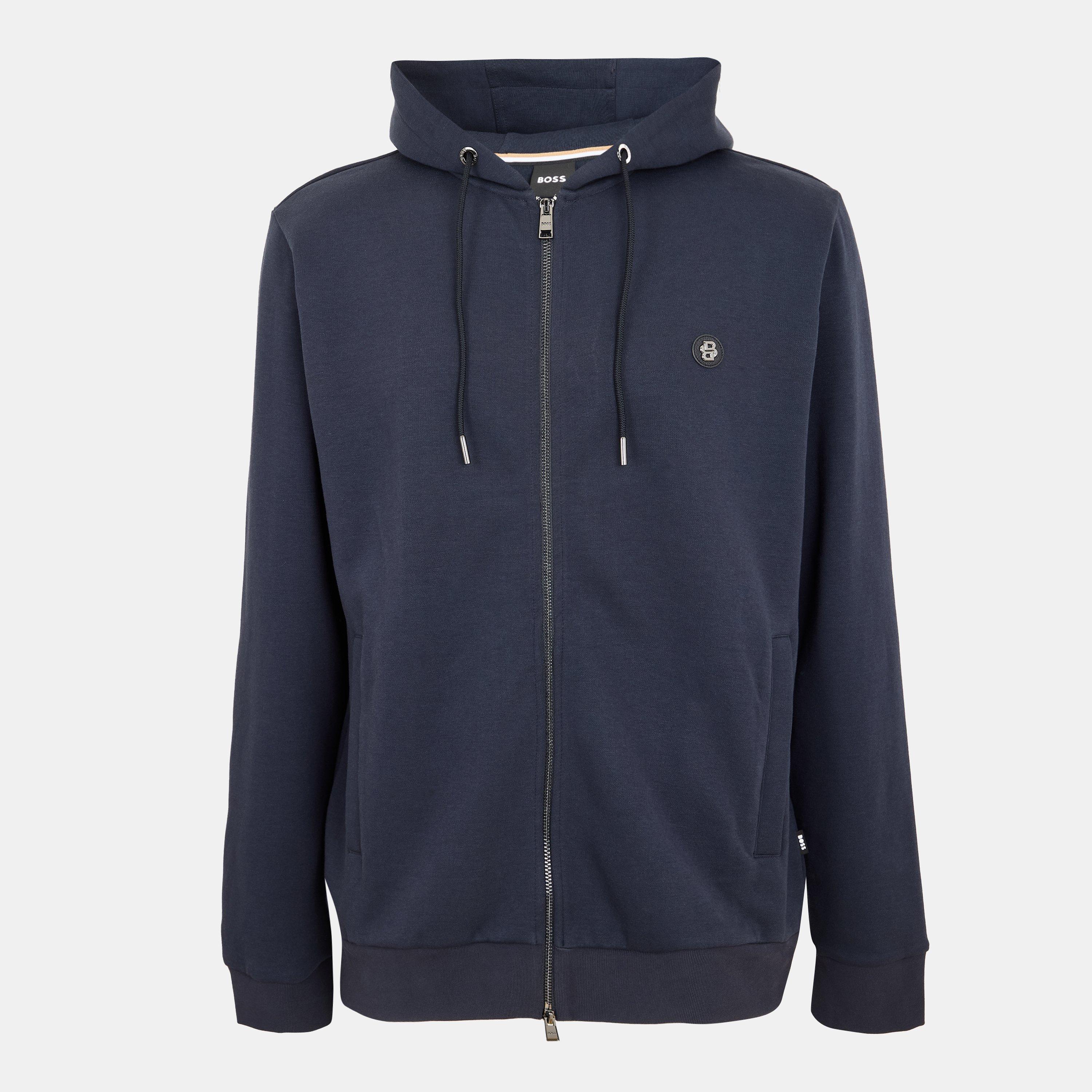 Boss Men's Hbb Cspence Zip Hoodie - Dark Blue - Small