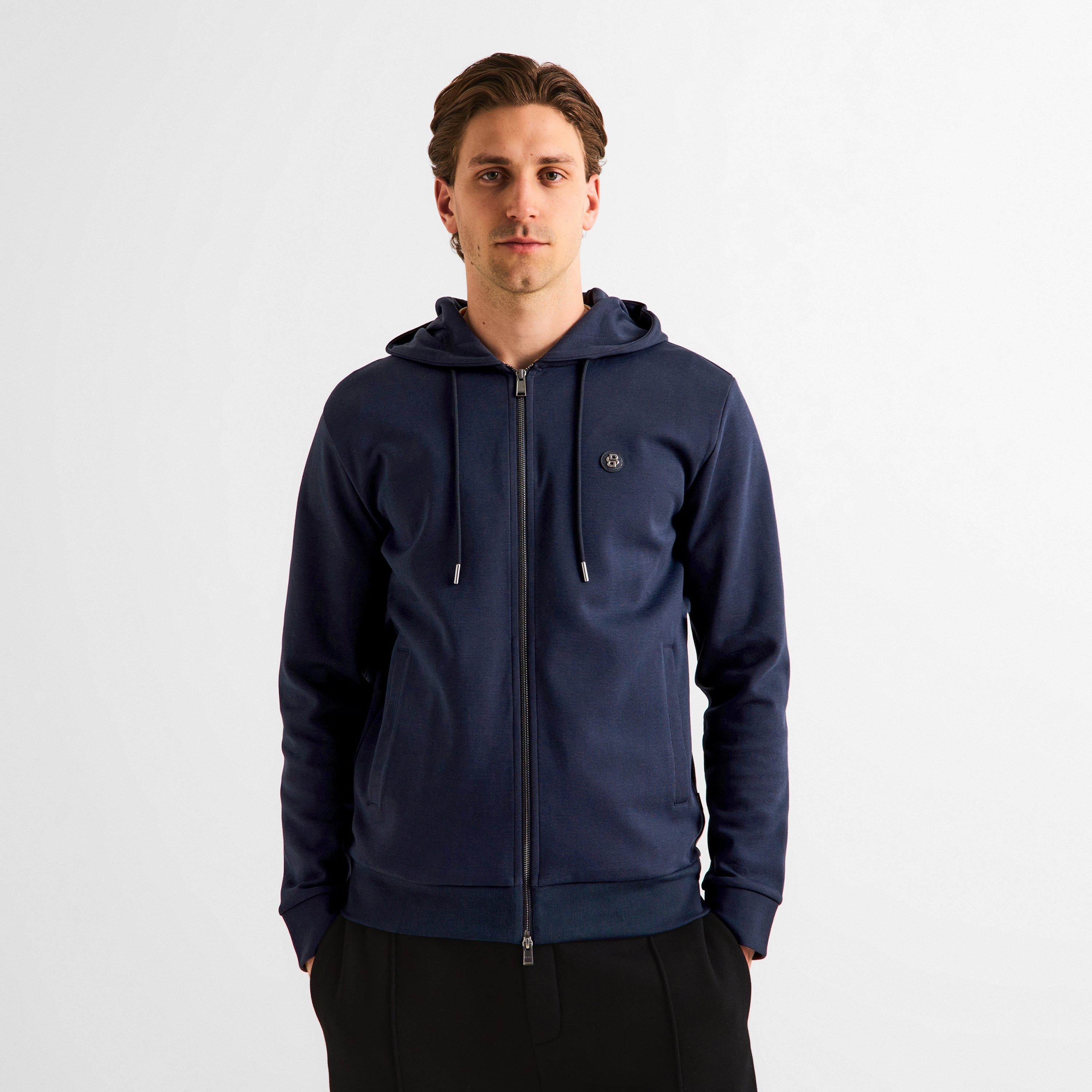 Dark Blue - Boss - Men's HBB CSpence Zip Hoodie - 3