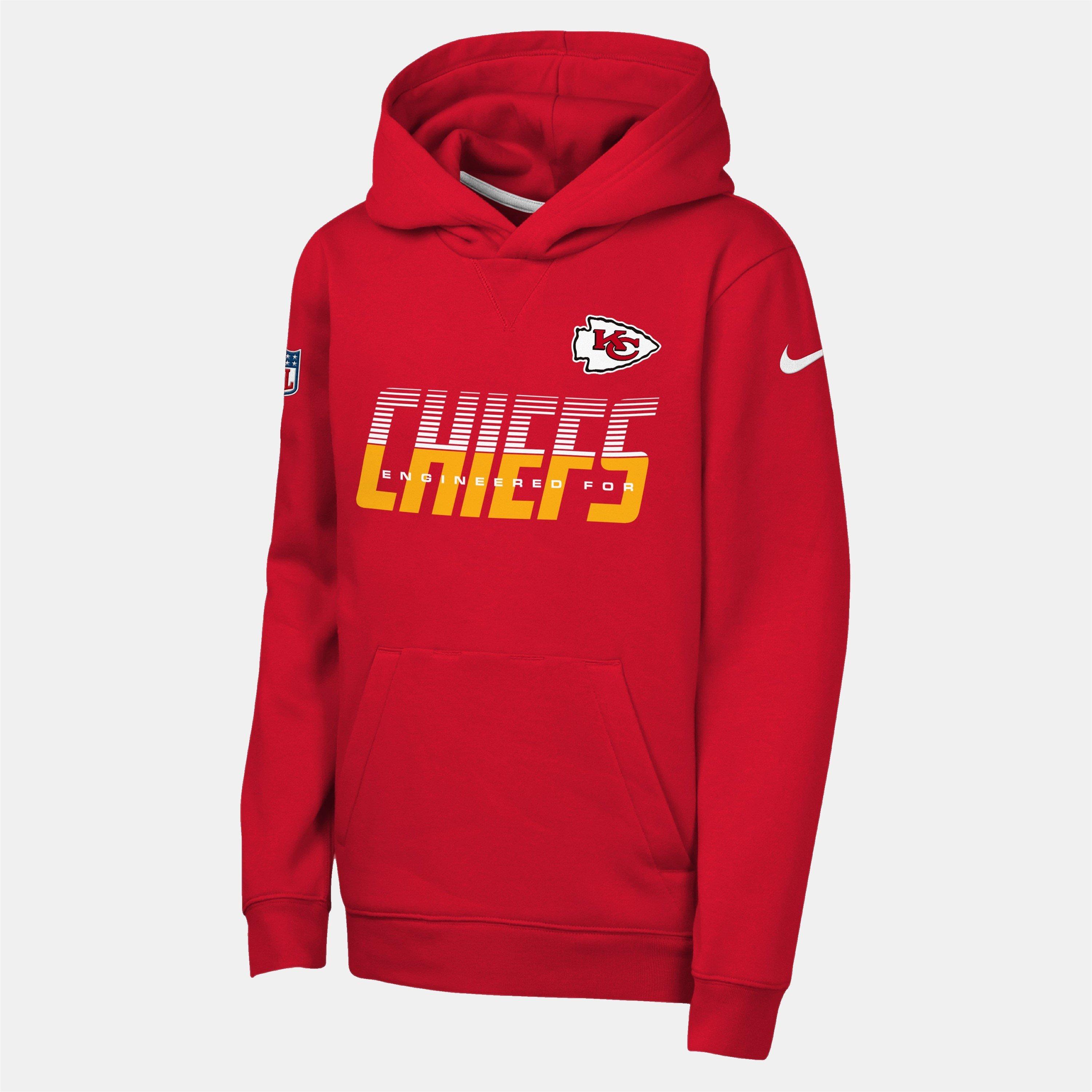 Kansas City Chf - Nike - Kids' NFL Sideline New York Jets Long-Sleeve Hoodie - 1