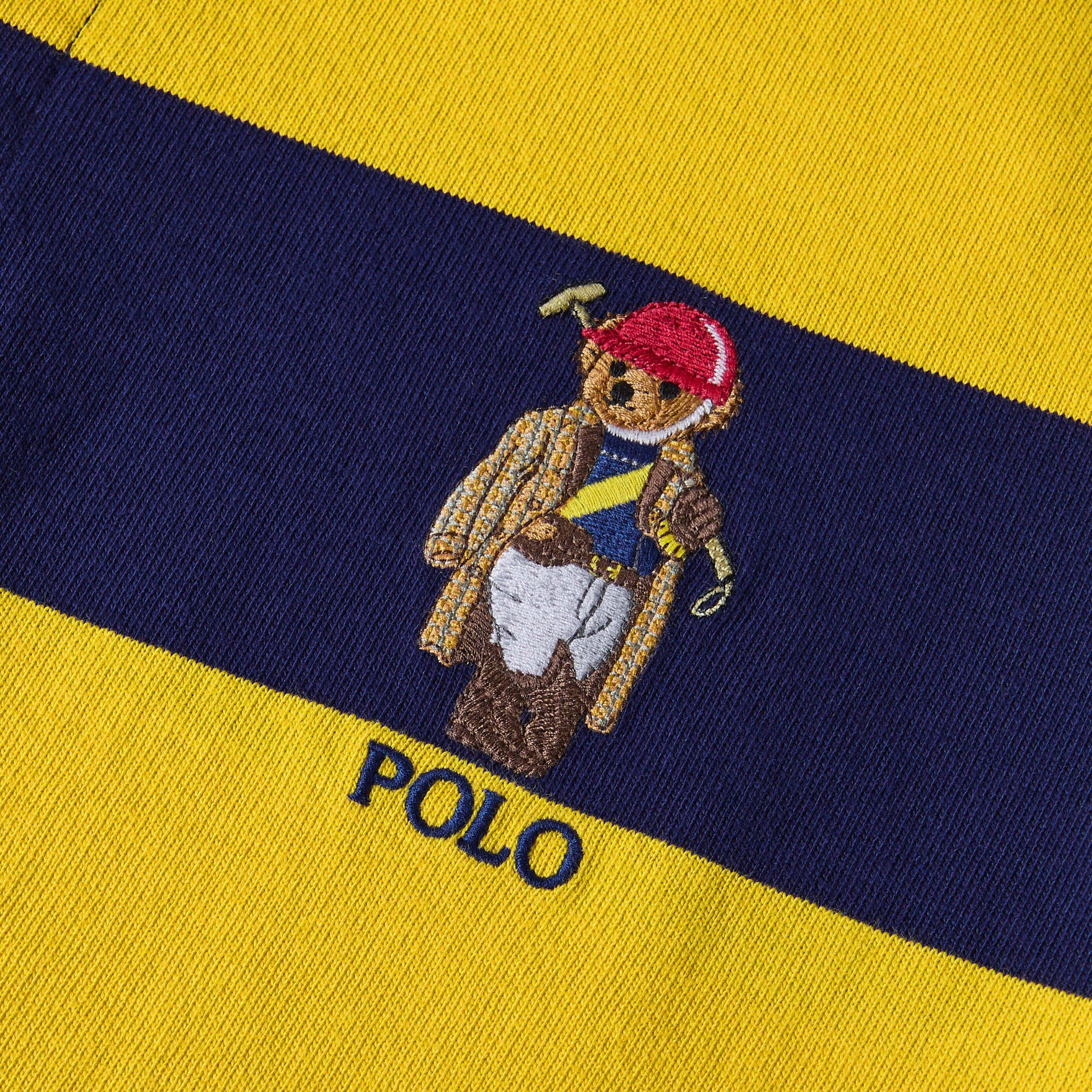 Navy/Yllw - Polo Ralph Lauren - Men's Rugby Shirt - 4