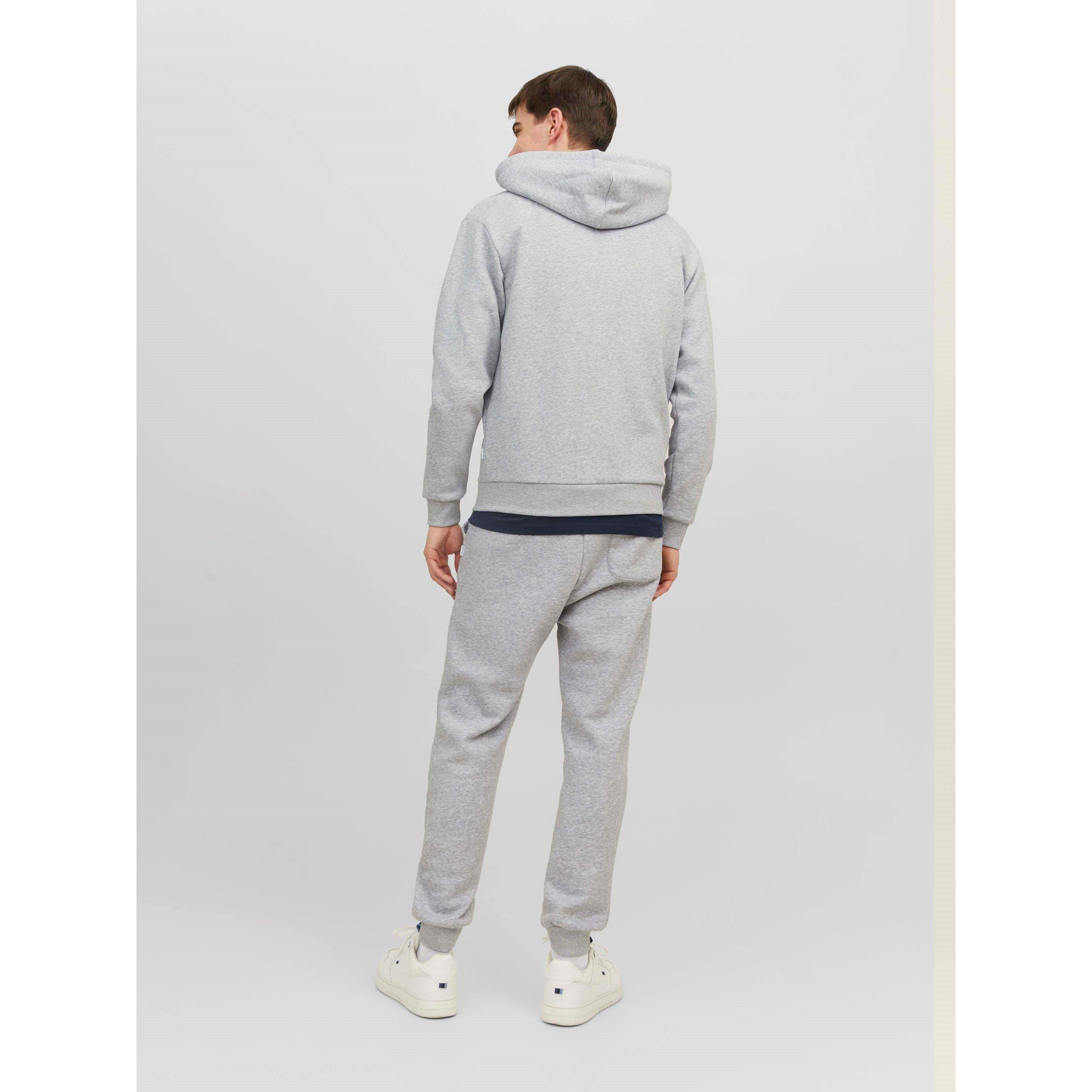 Grigio Melange Chiaro - Jack and Jones - Jack Bradley Sweat Z Sn63 - 4