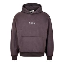 Firetrap Reverse Fleece Hoodie Mens