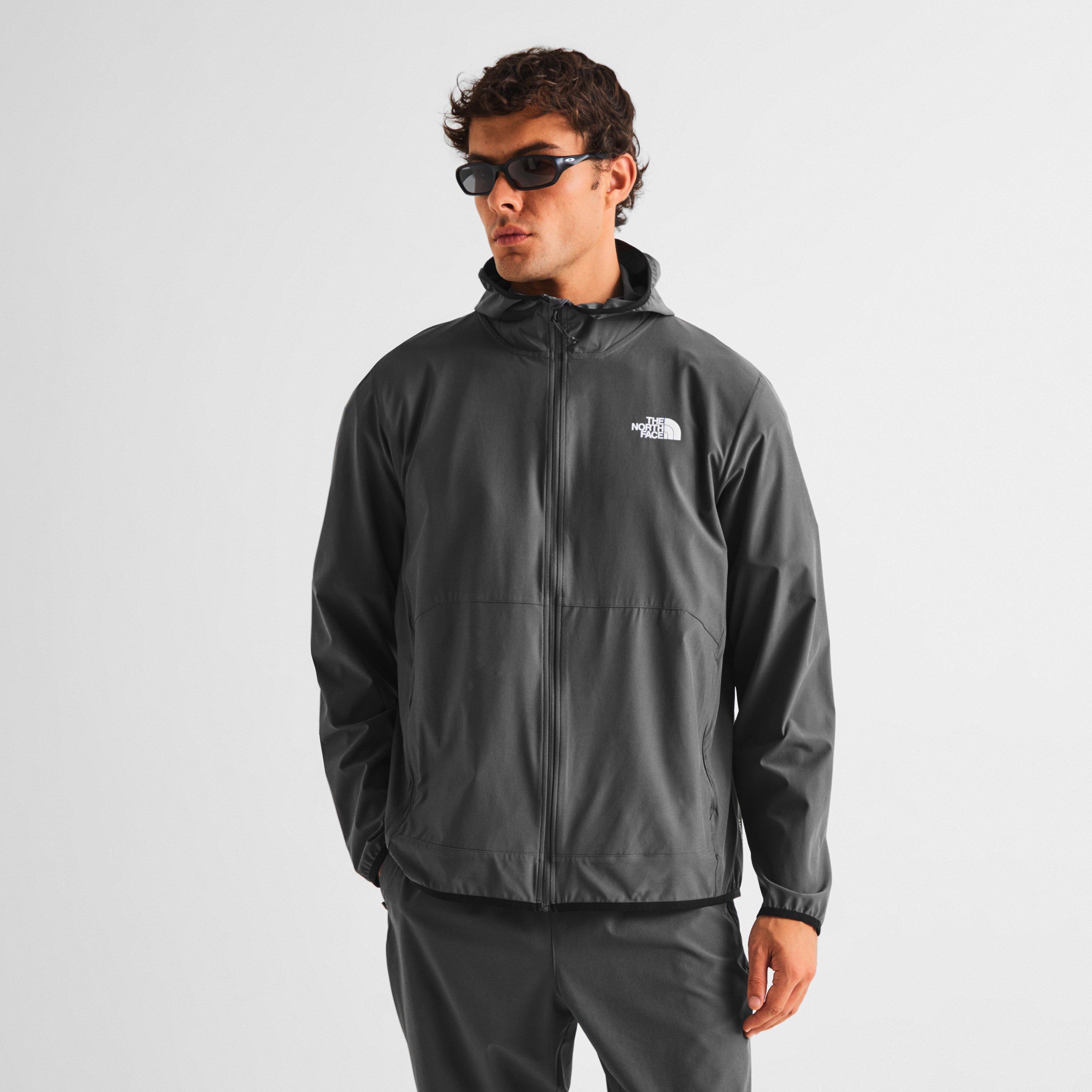 Anthracite Grey - The North Face - M 24/7 Woven Fz Hood Tnf Black Hoody Mens - 3