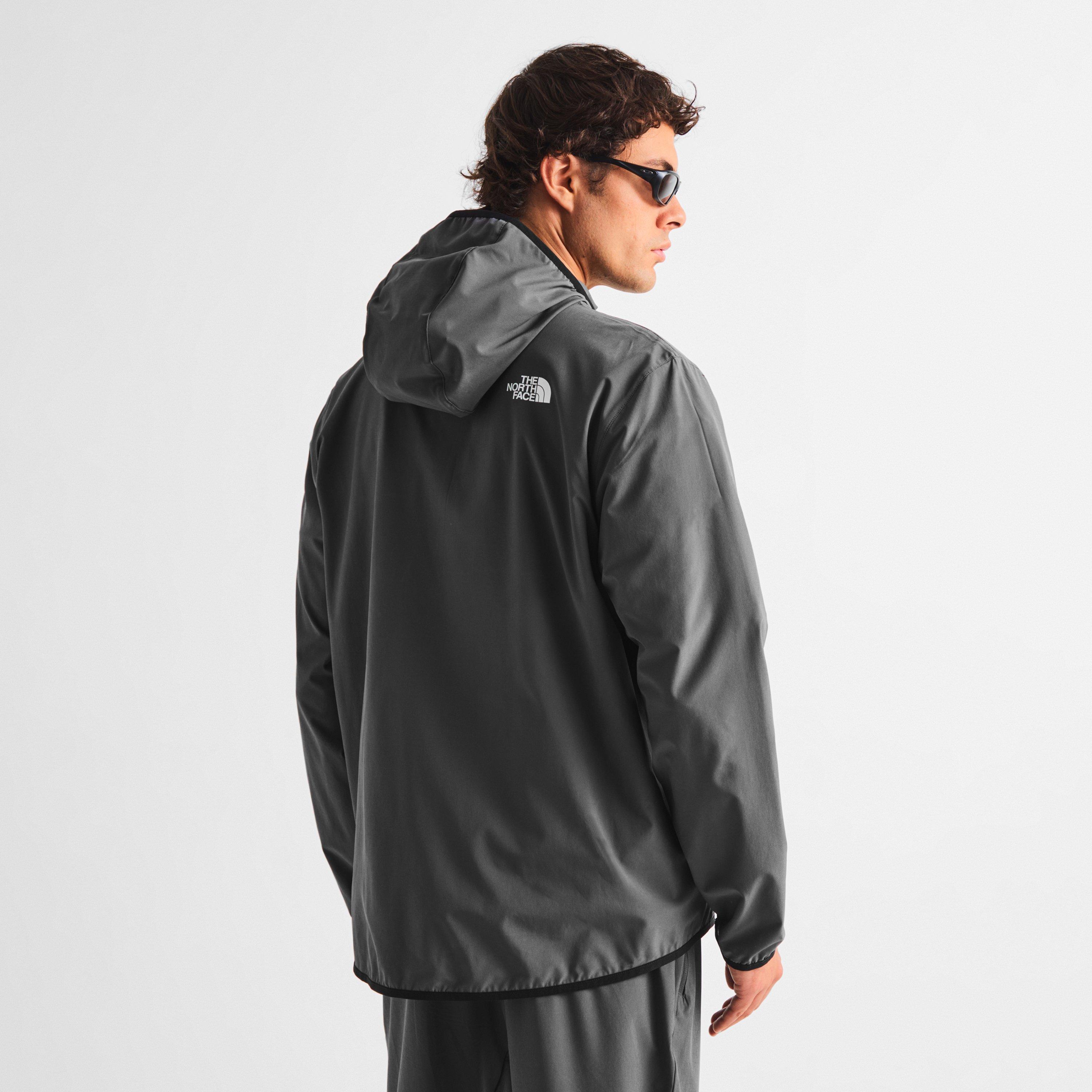 Anthracite Grey - The North Face - M 24/7 Woven Fz Hood Tnf Black Hoody Mens - 4